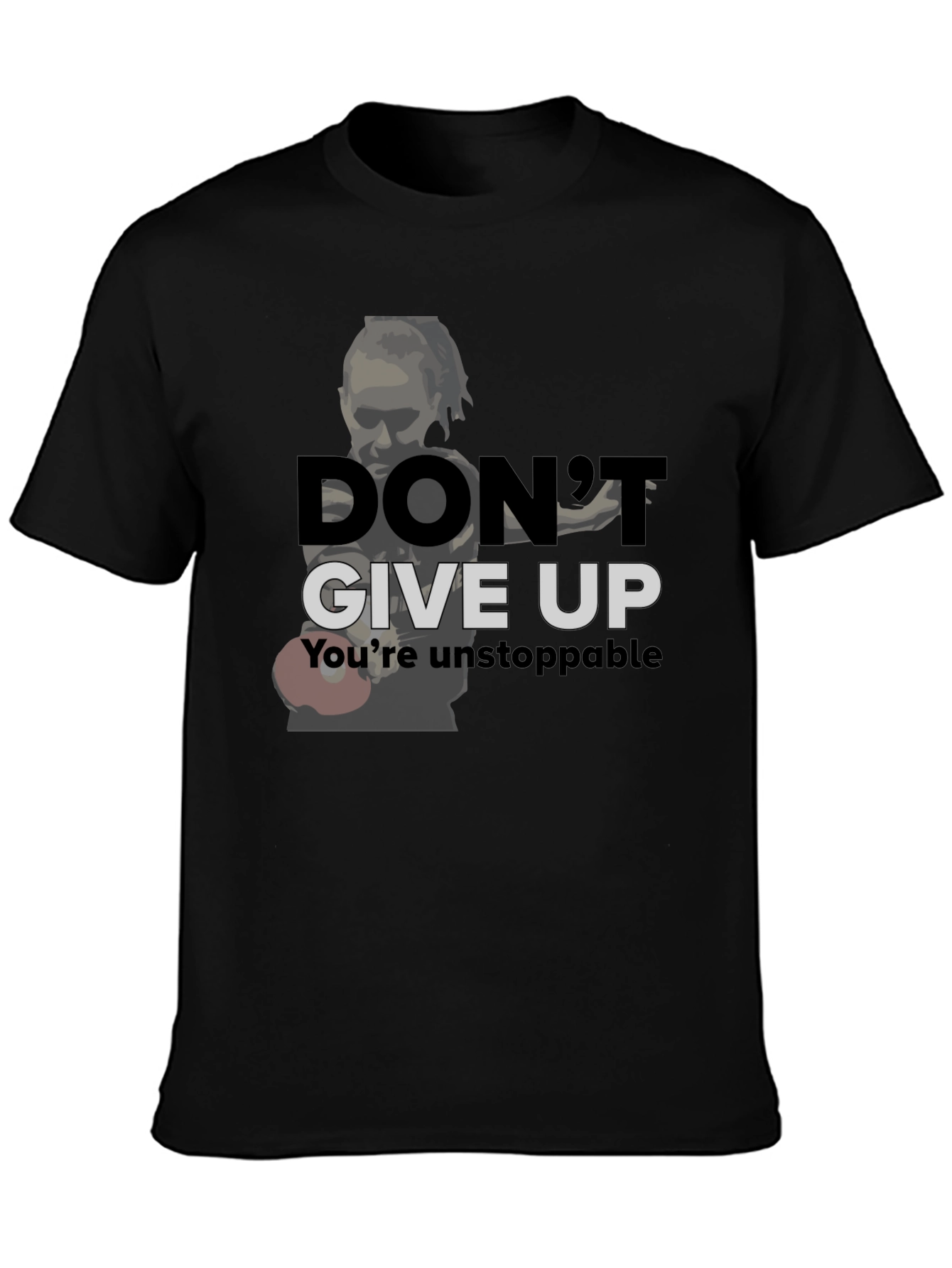 Dont Give Up T-Shirt - Boxing Motivation