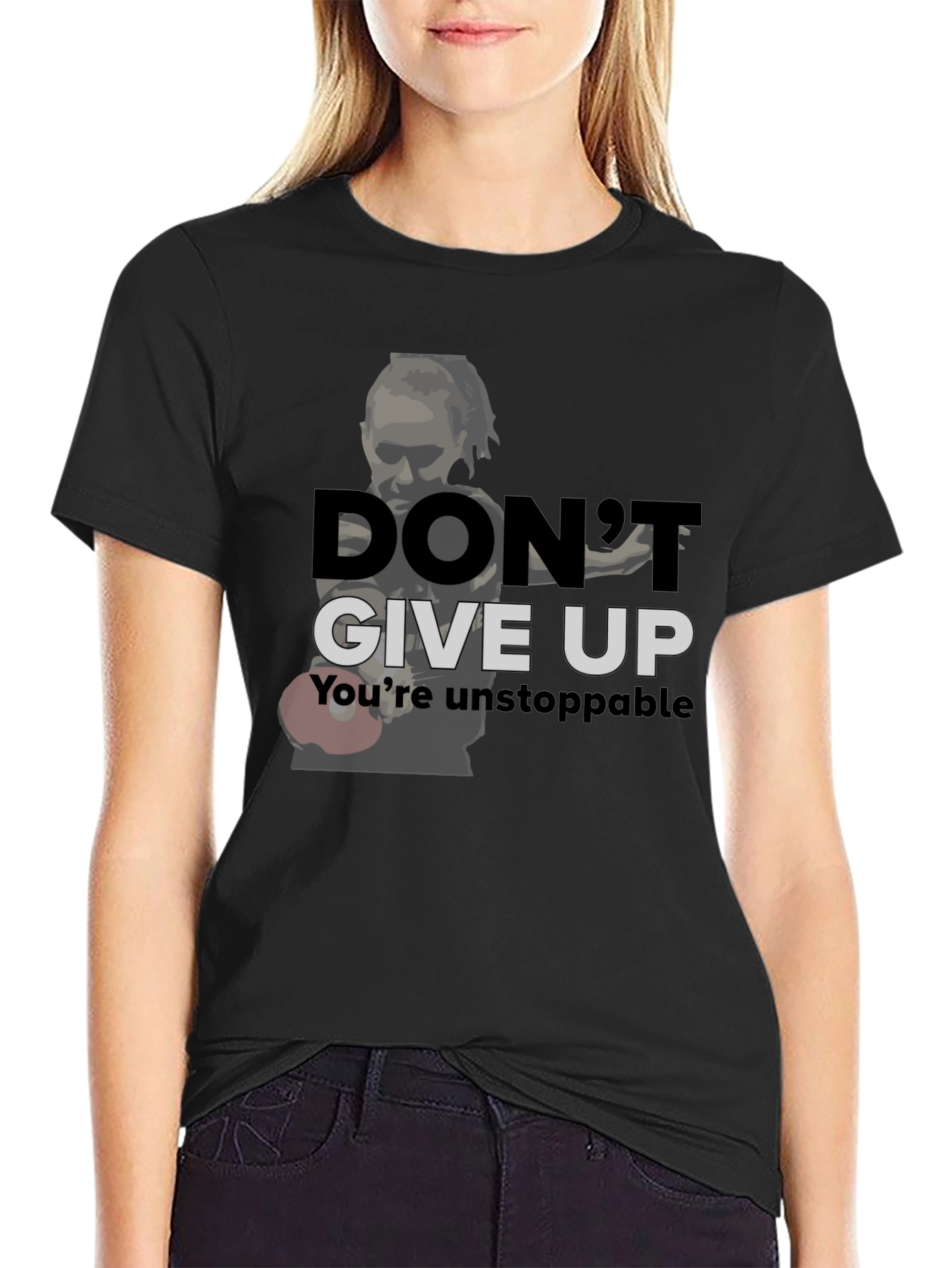 Dont Give Up T-Shirt - Boxing Motivation