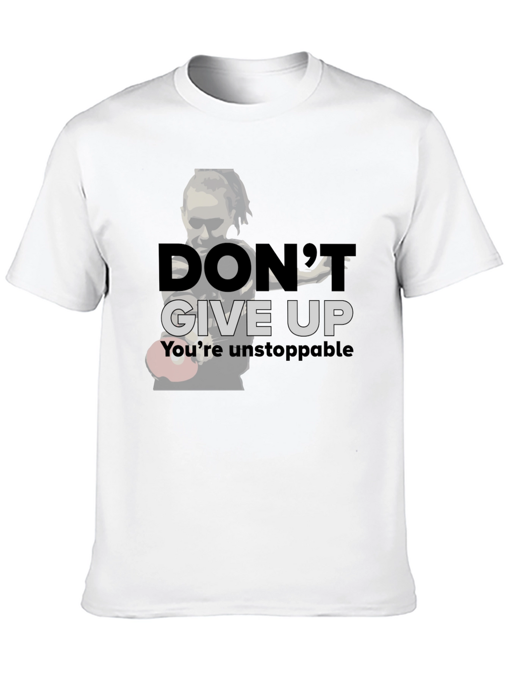 Dont Give Up T-Shirt - Boxing Motivation