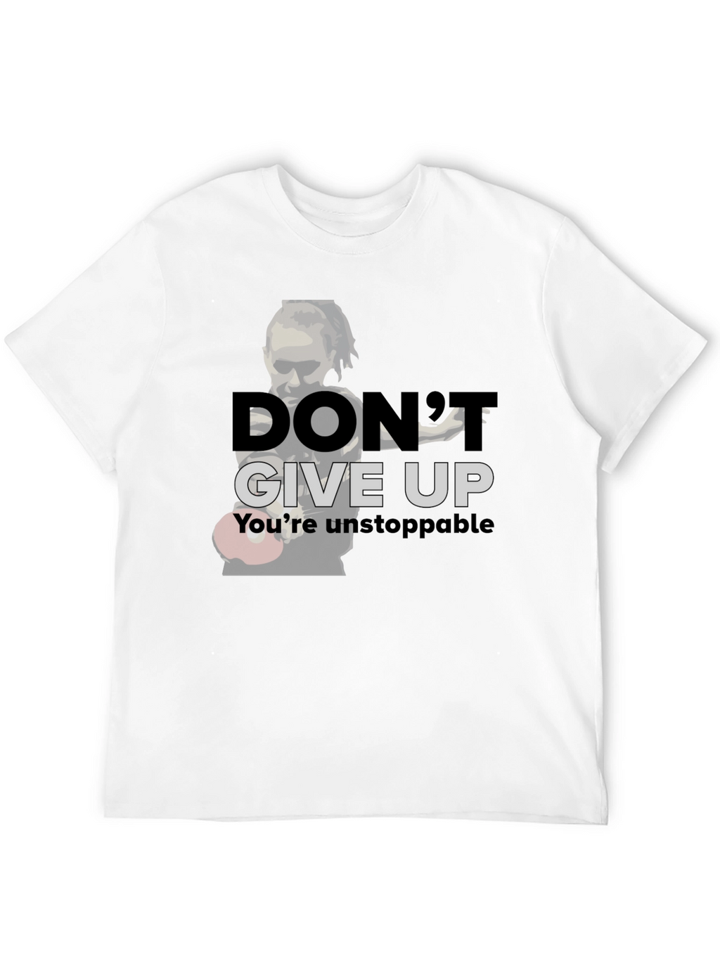 Dont Give Up T-Shirt - Boxing Motivation