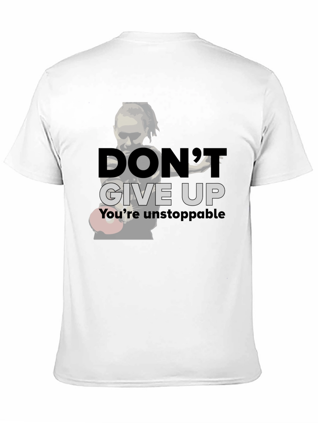 Dont Give Up T-Shirt - Boxing Motivation
