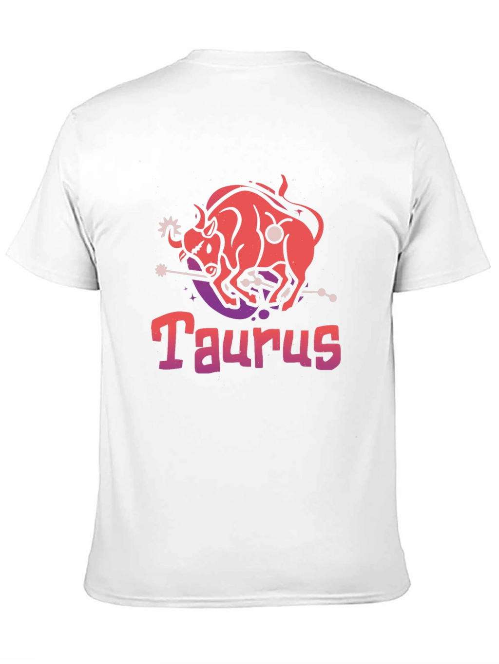 Taurus Zodiac Graphic T-Shirt - Black