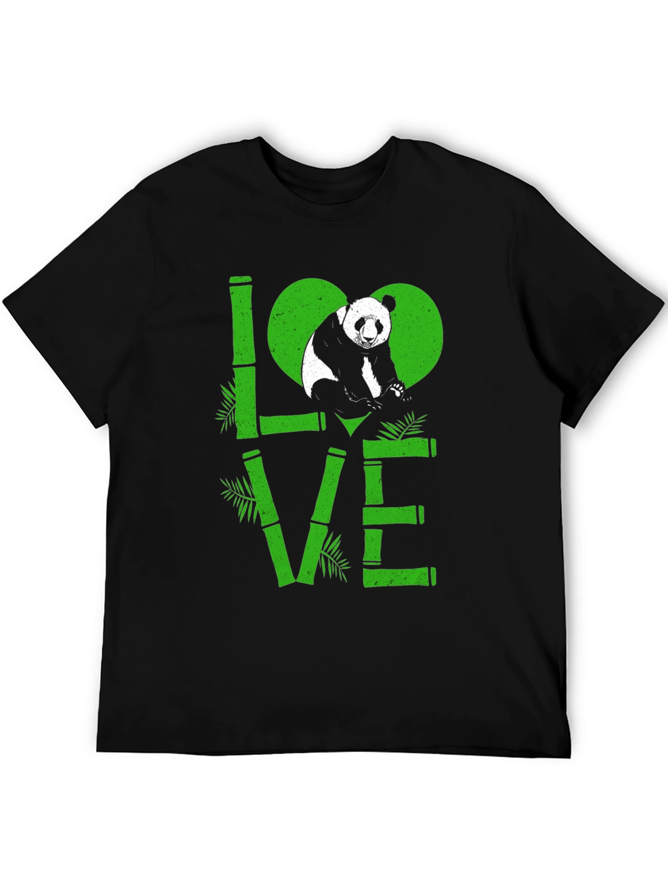 Panda Love Bamboo Graphic T-Shirt