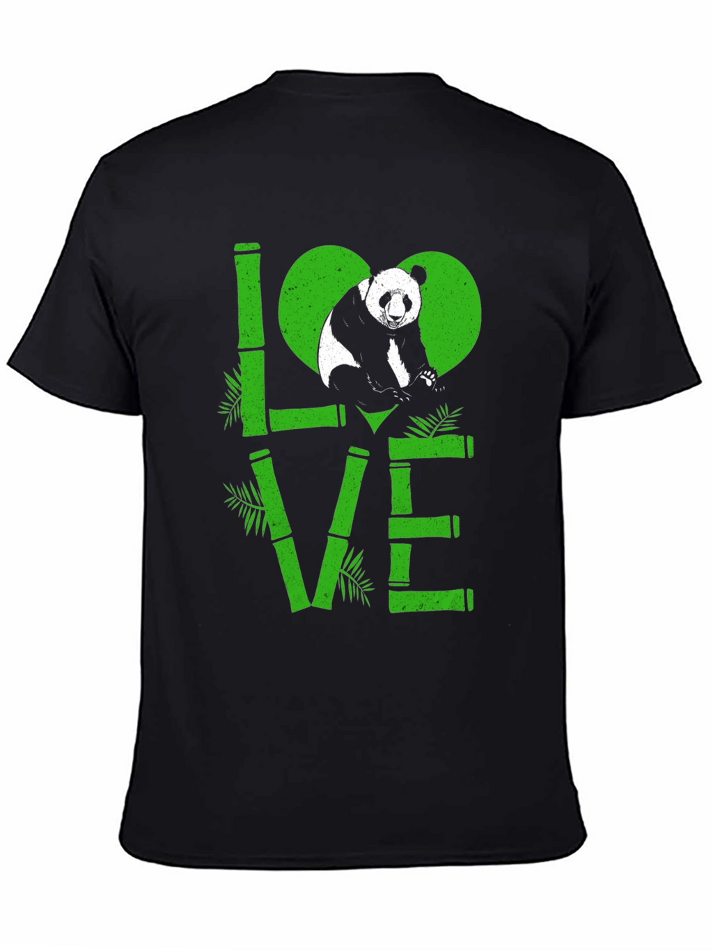 Panda Love Bamboo Graphic T-Shirt
