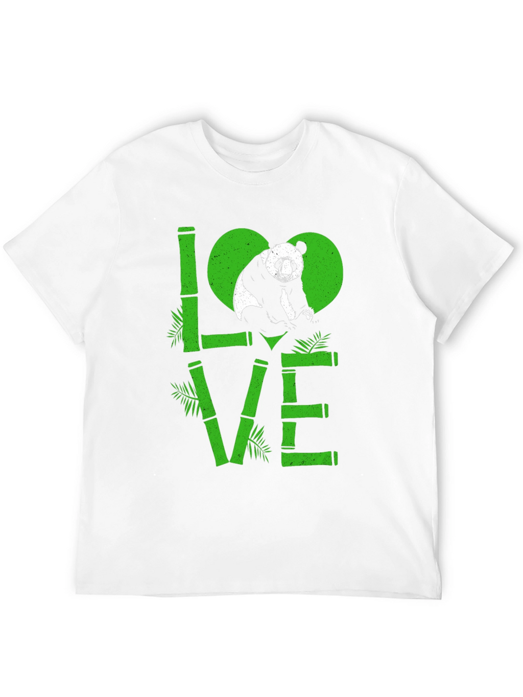 Panda Love Bamboo Graphic T-Shirt
