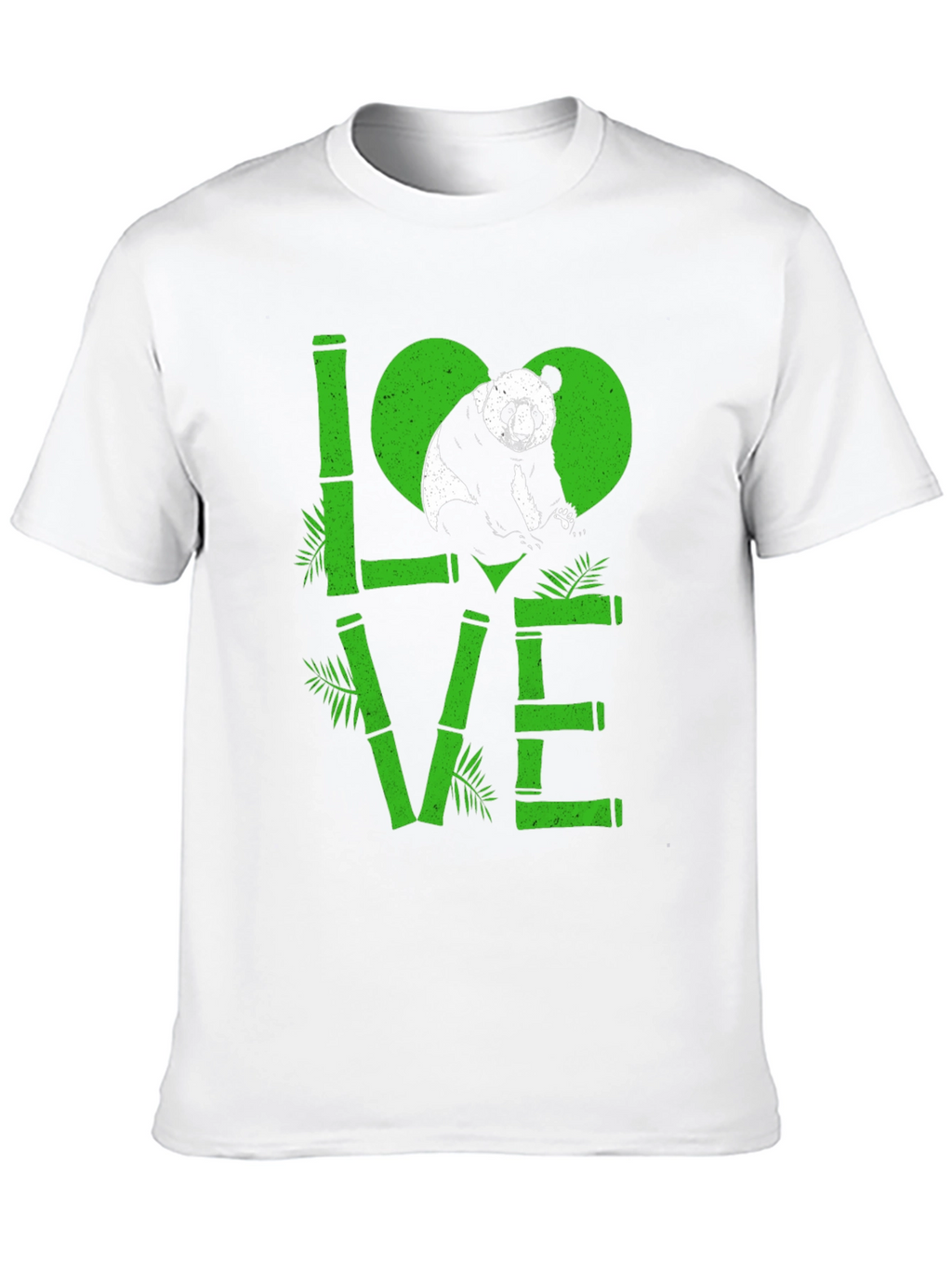 Panda Love Bamboo Graphic T-Shirt