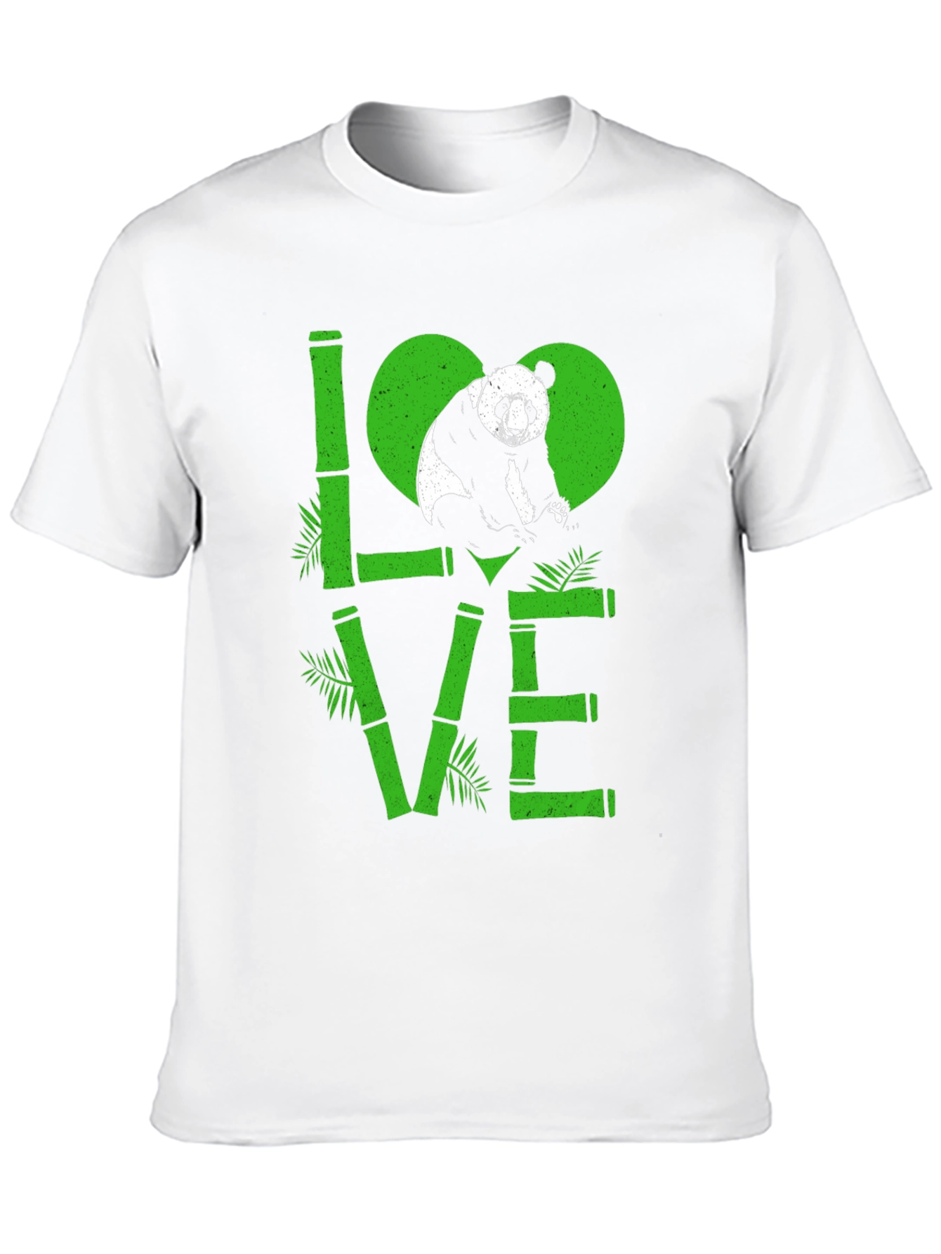 Panda Love Bamboo Graphic T-Shirt