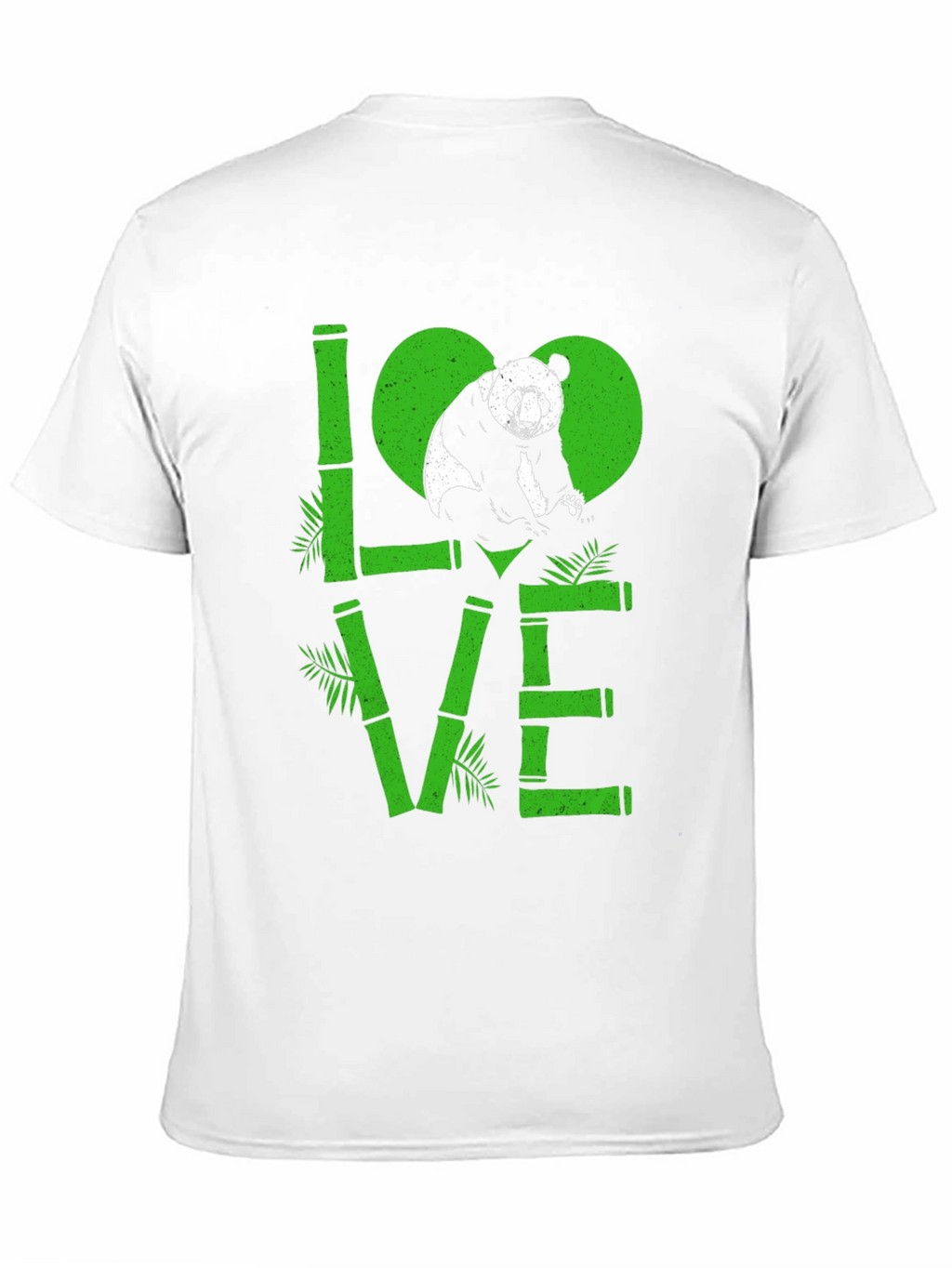 Panda Love Bamboo Graphic T-Shirt
