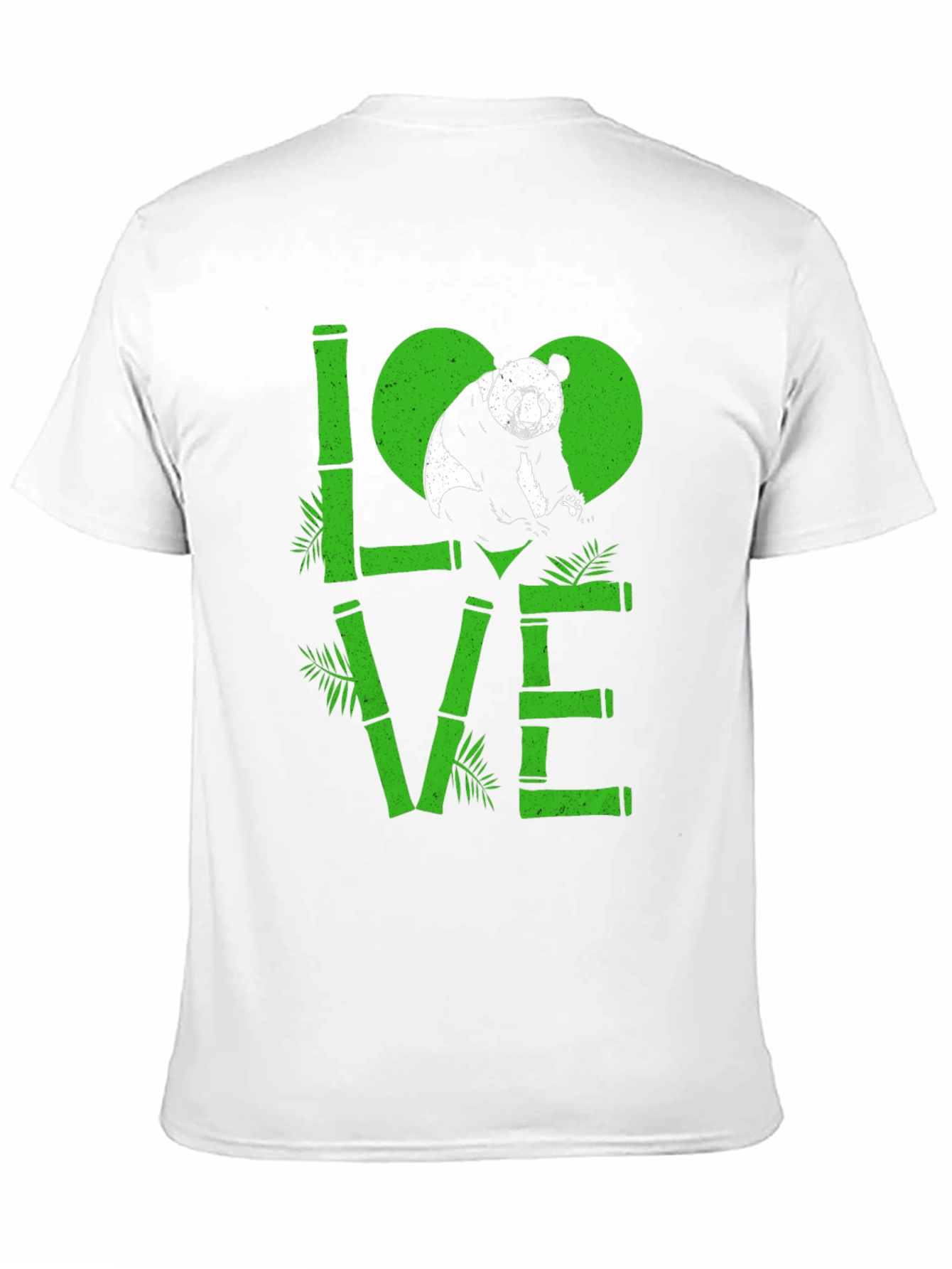 Panda Love Bamboo Graphic T-Shirt
