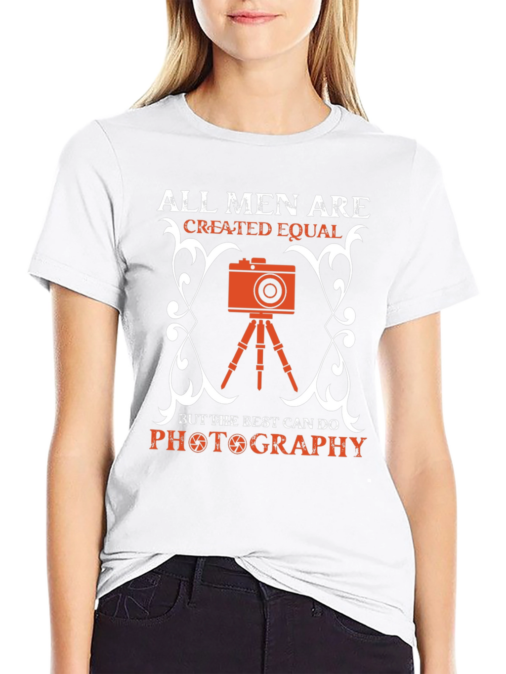 Photography Lover T-Shirt - All Men Created Equal