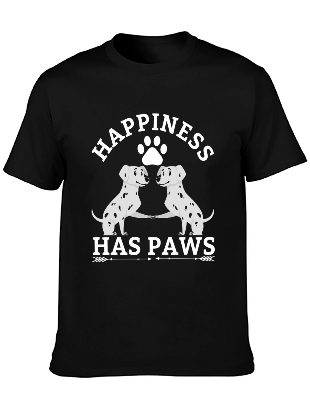 Happiness Has Paws Graphic Tee