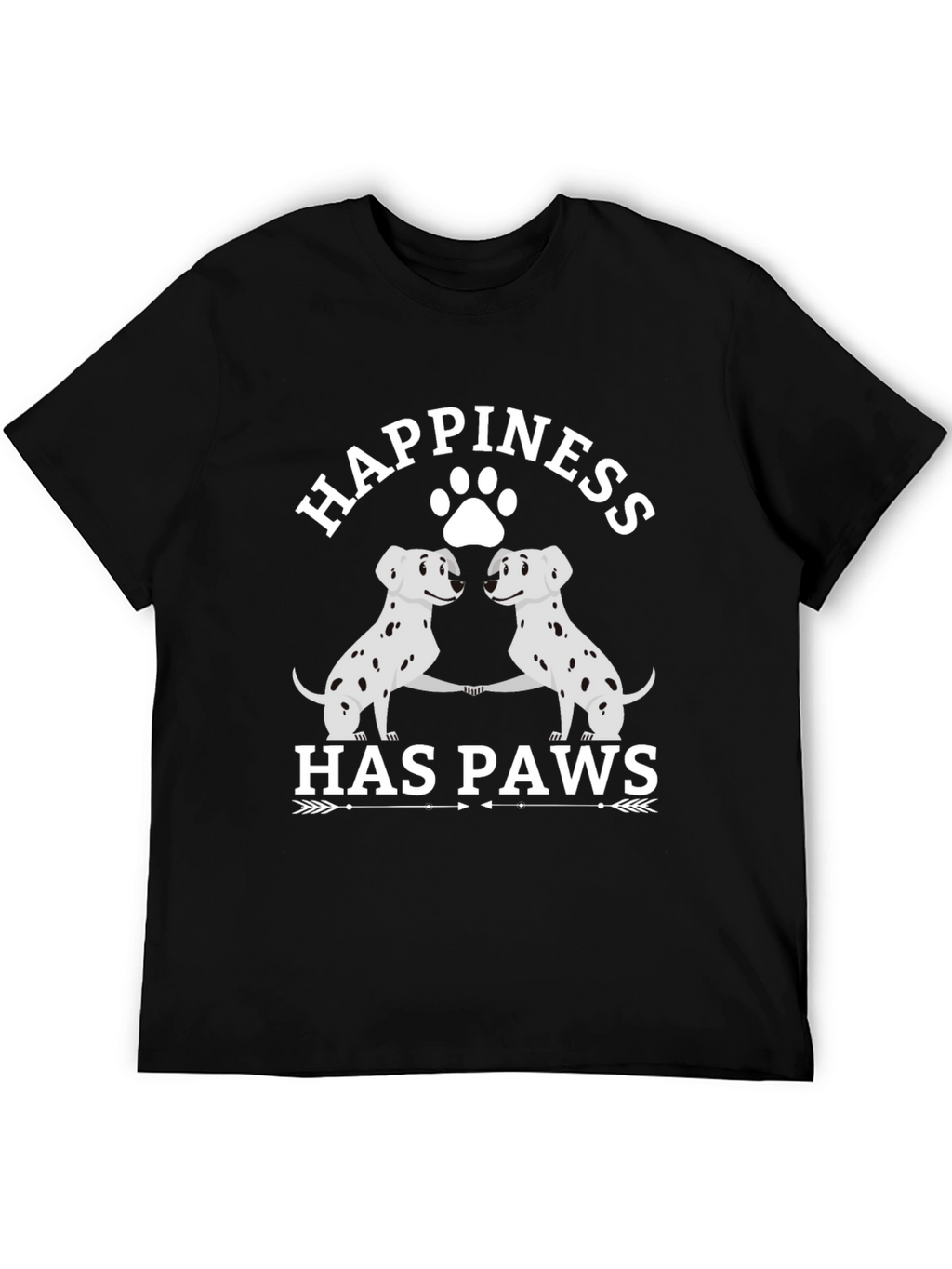Happiness Has Paws Graphic Tee