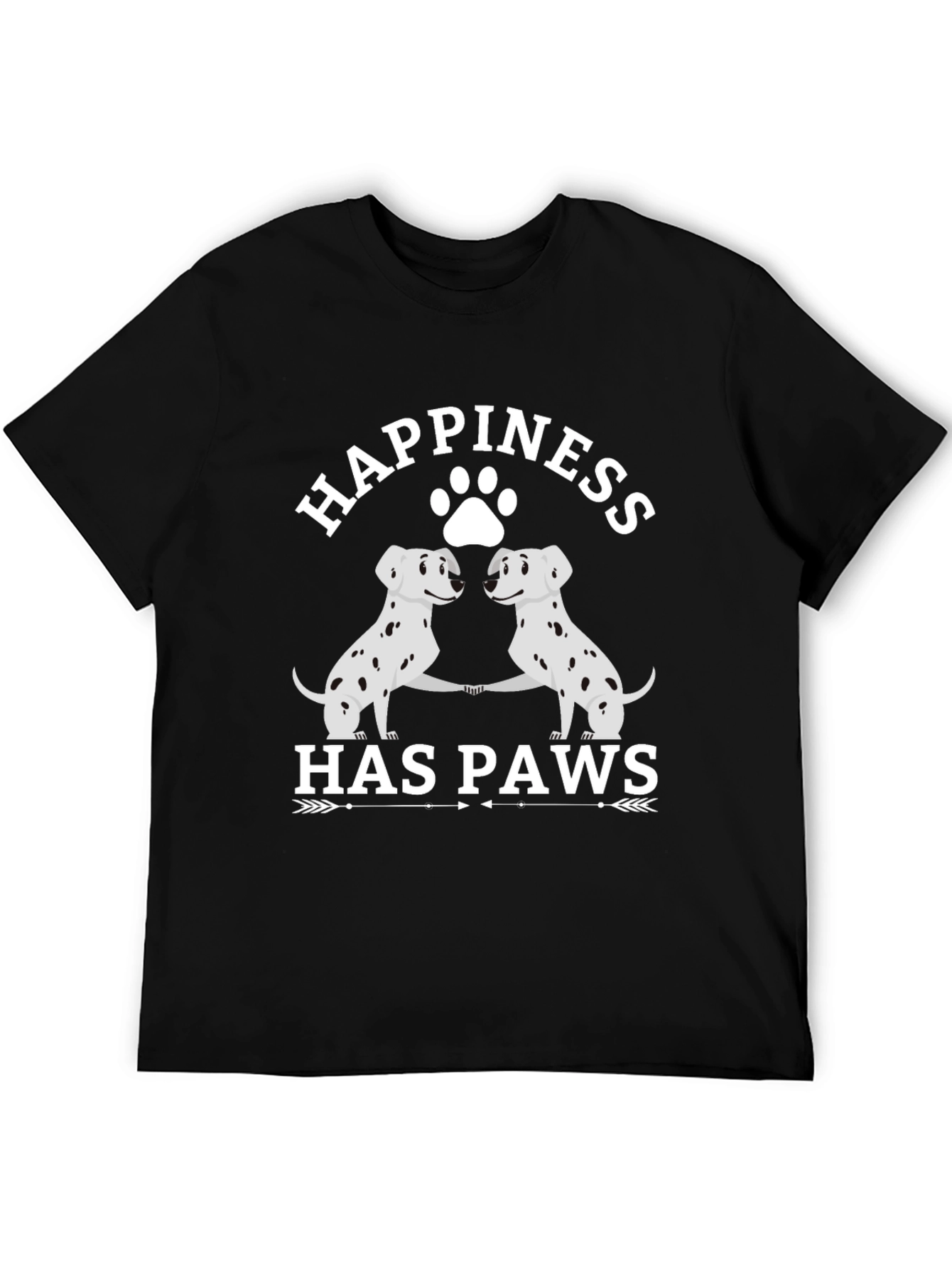 Happiness Has Paws Graphic Tee