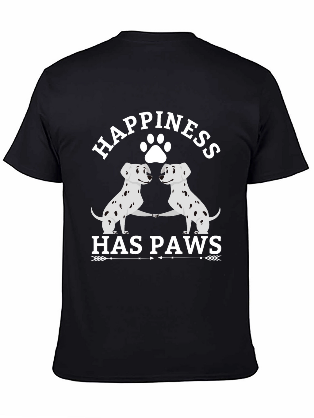 Happiness Has Paws Graphic Tee