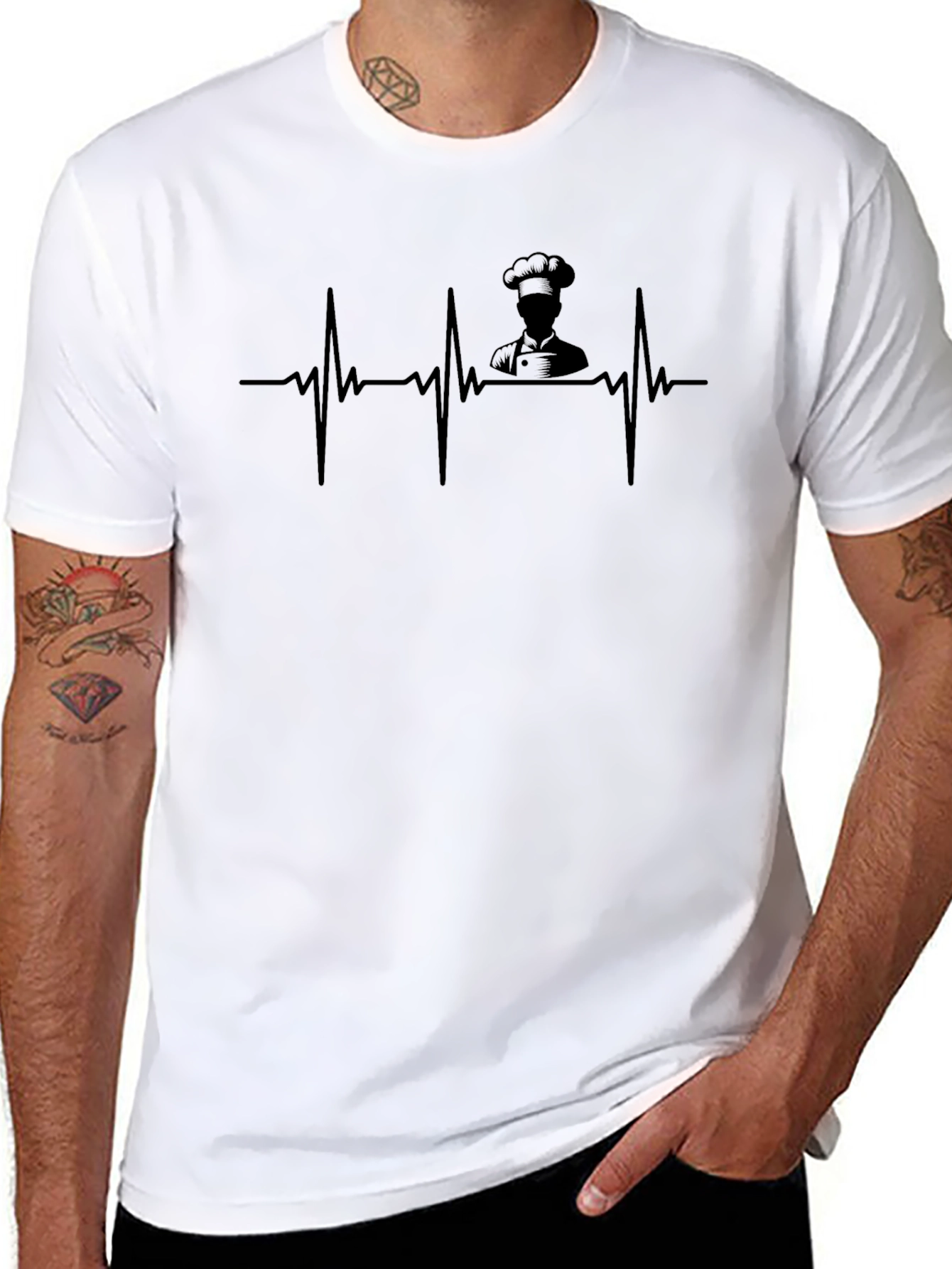 Chefs Heartbeat Graphic T-Shirt