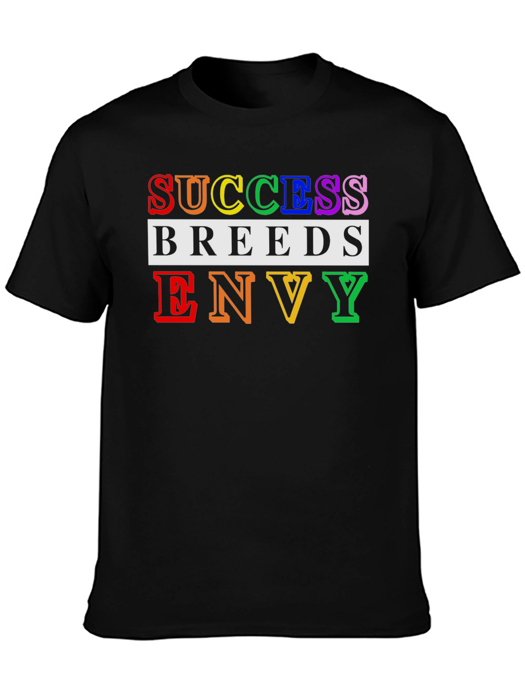 Success Breeds Envy Graphic Tee - Mens Black T-Shirt