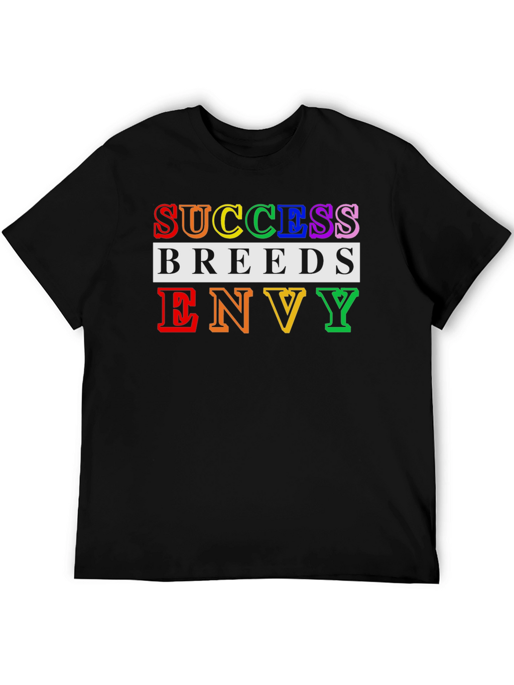 Success Breeds Envy Graphic Tee - Mens Black T-Shirt