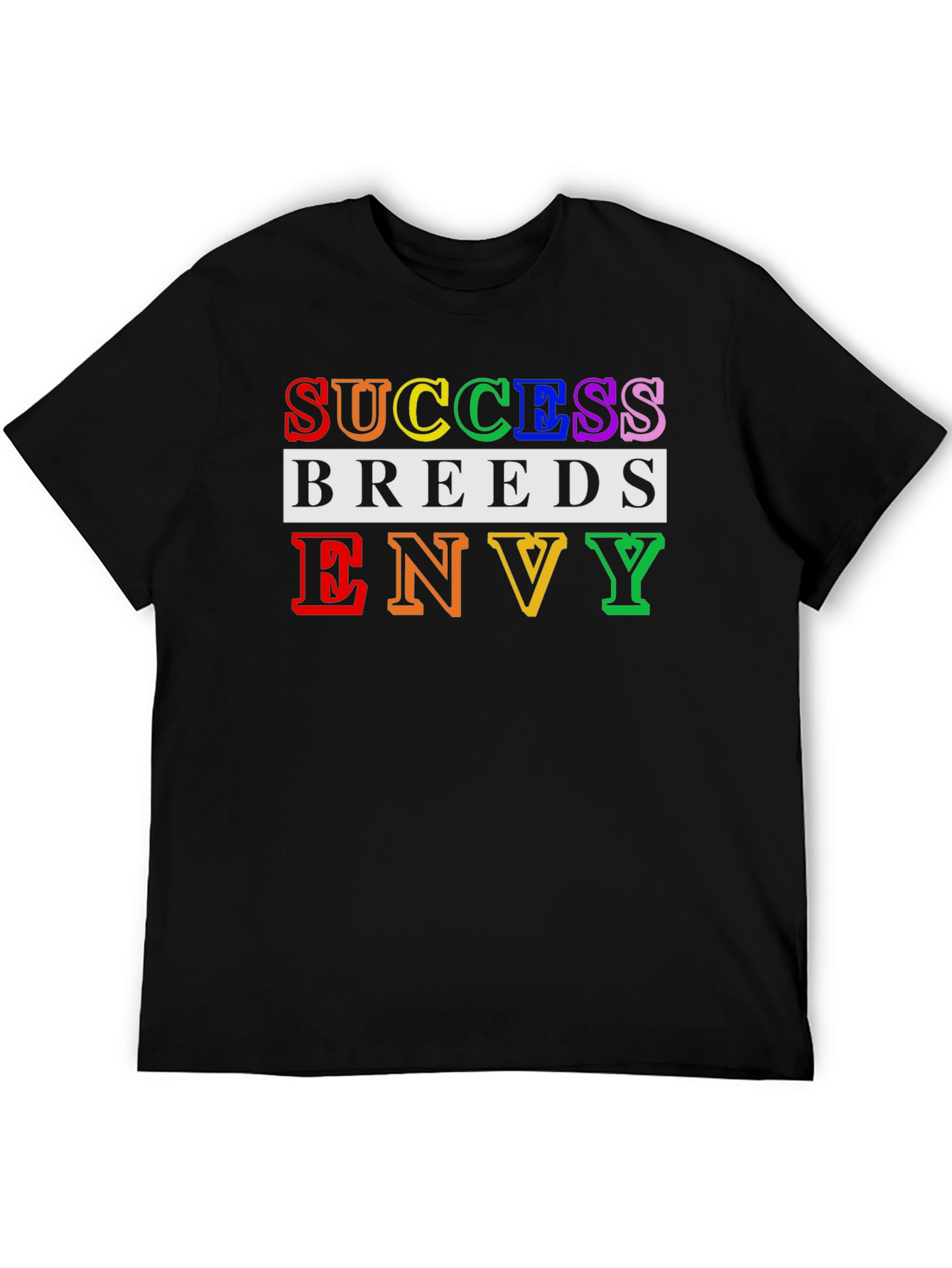Success Breeds Envy Graphic Tee - Mens Black T-Shirt