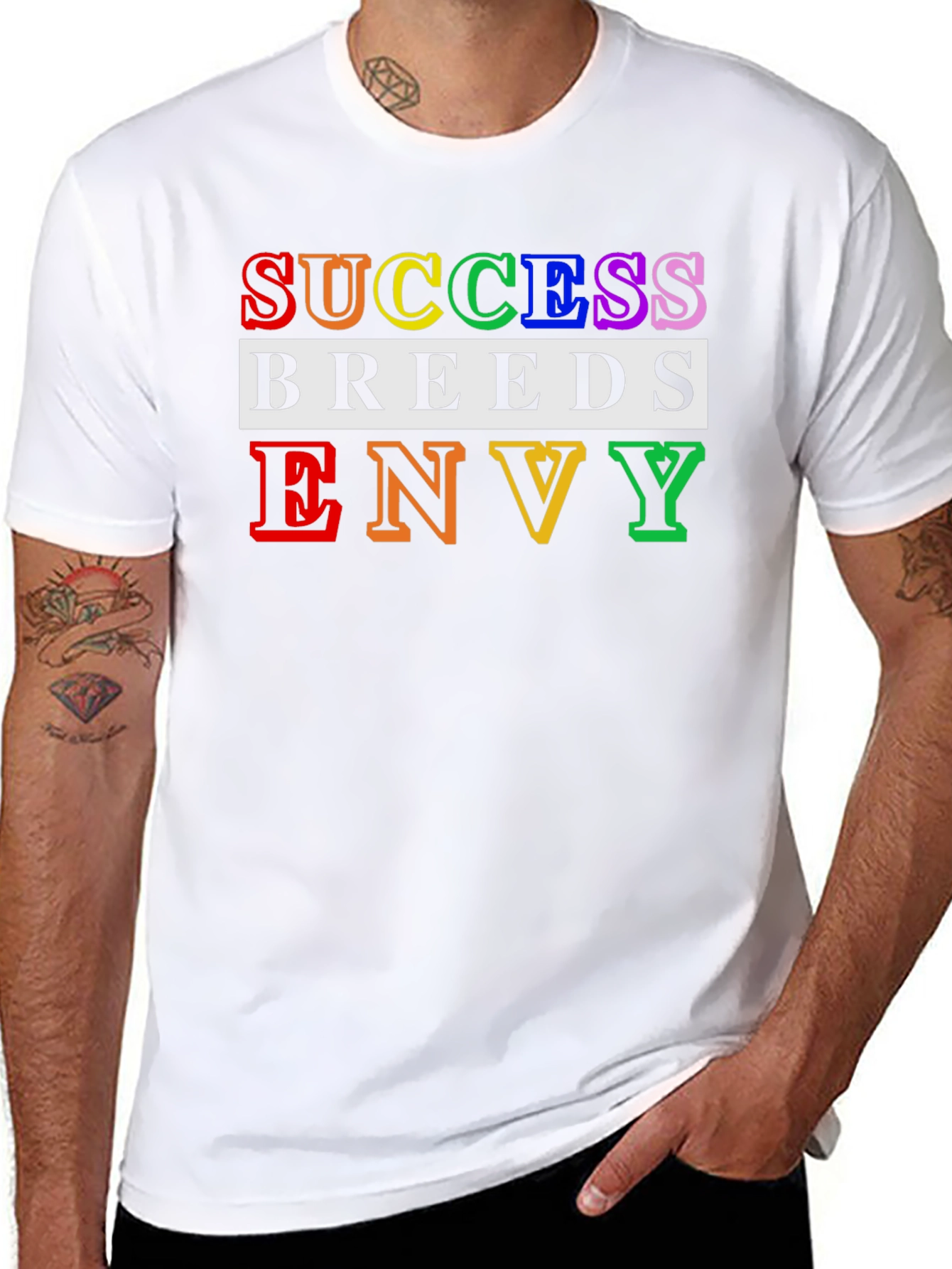 Success Breeds Envy Graphic Tee - Mens Black T-Shirt