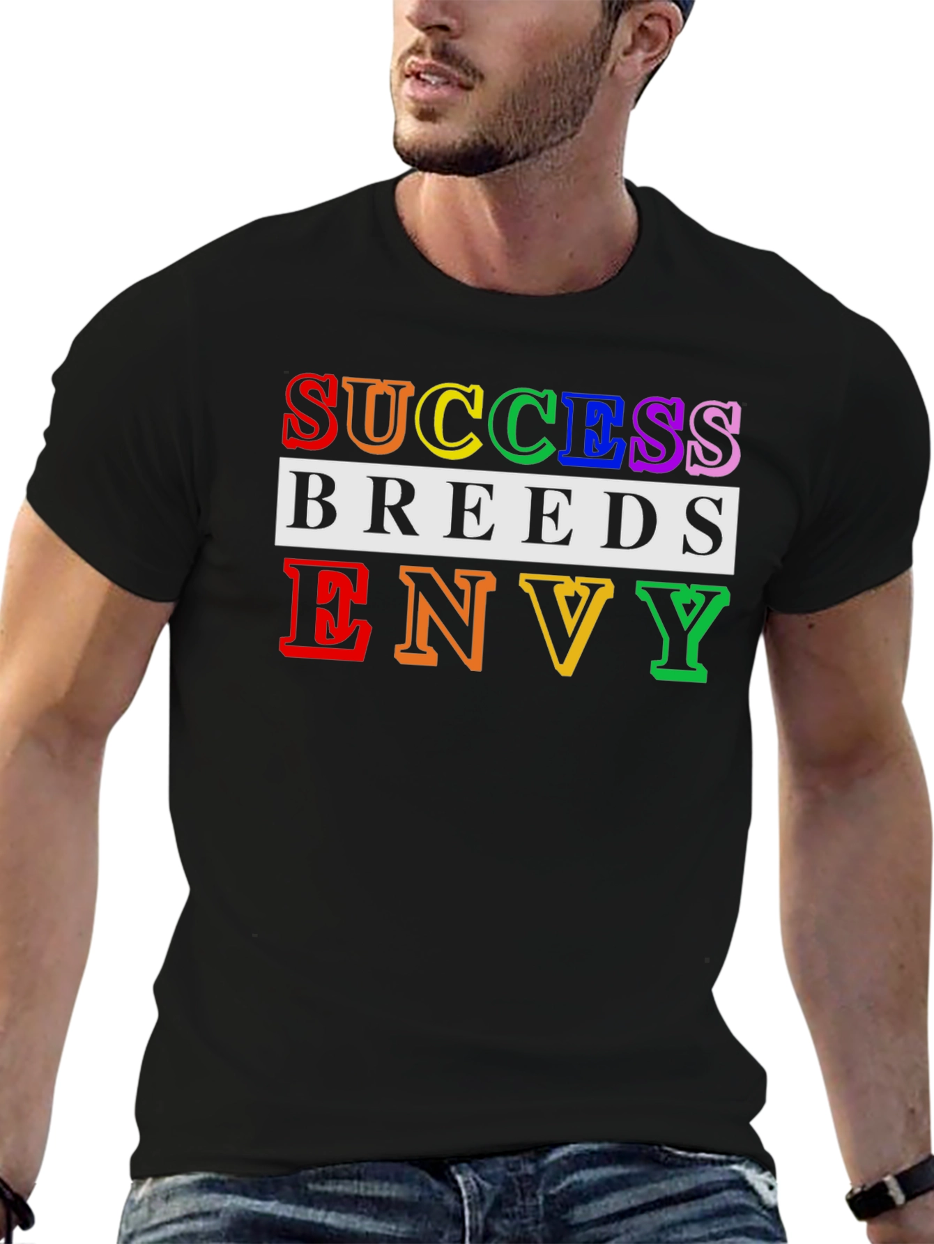 Success Breeds Envy Graphic Tee - Mens Black T-Shirt