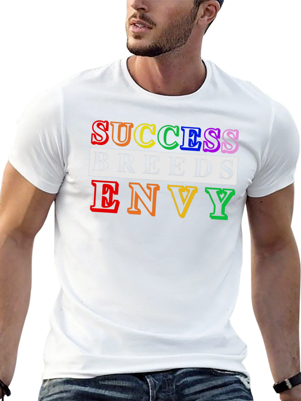 Success Breeds Envy Graphic Tee - Mens Black T-Shirt