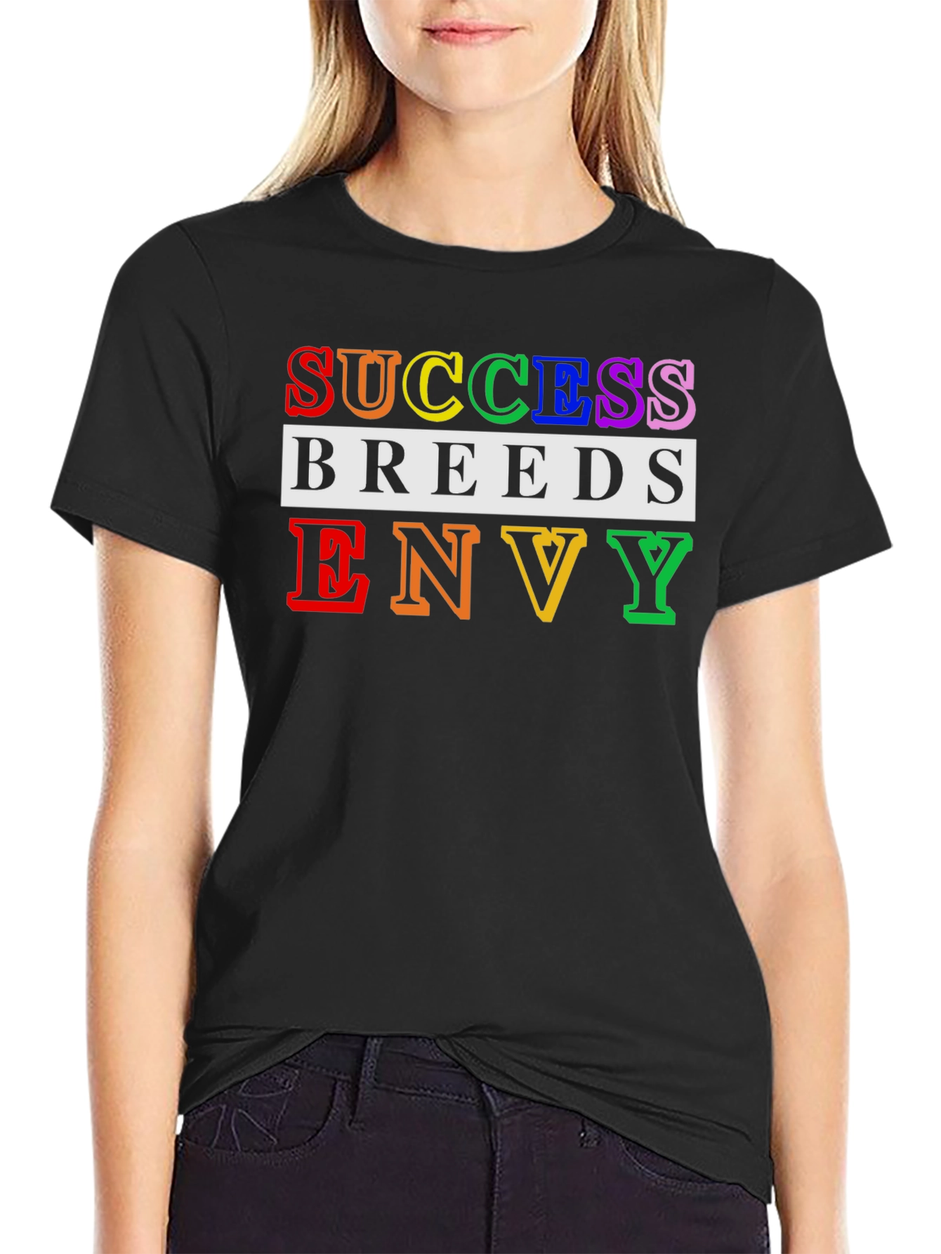 Success Breeds Envy Graphic Tee - Mens Black T-Shirt