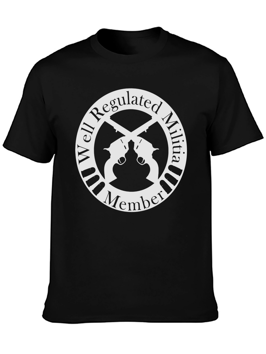 Well Regulated Militia Member T-Shirt