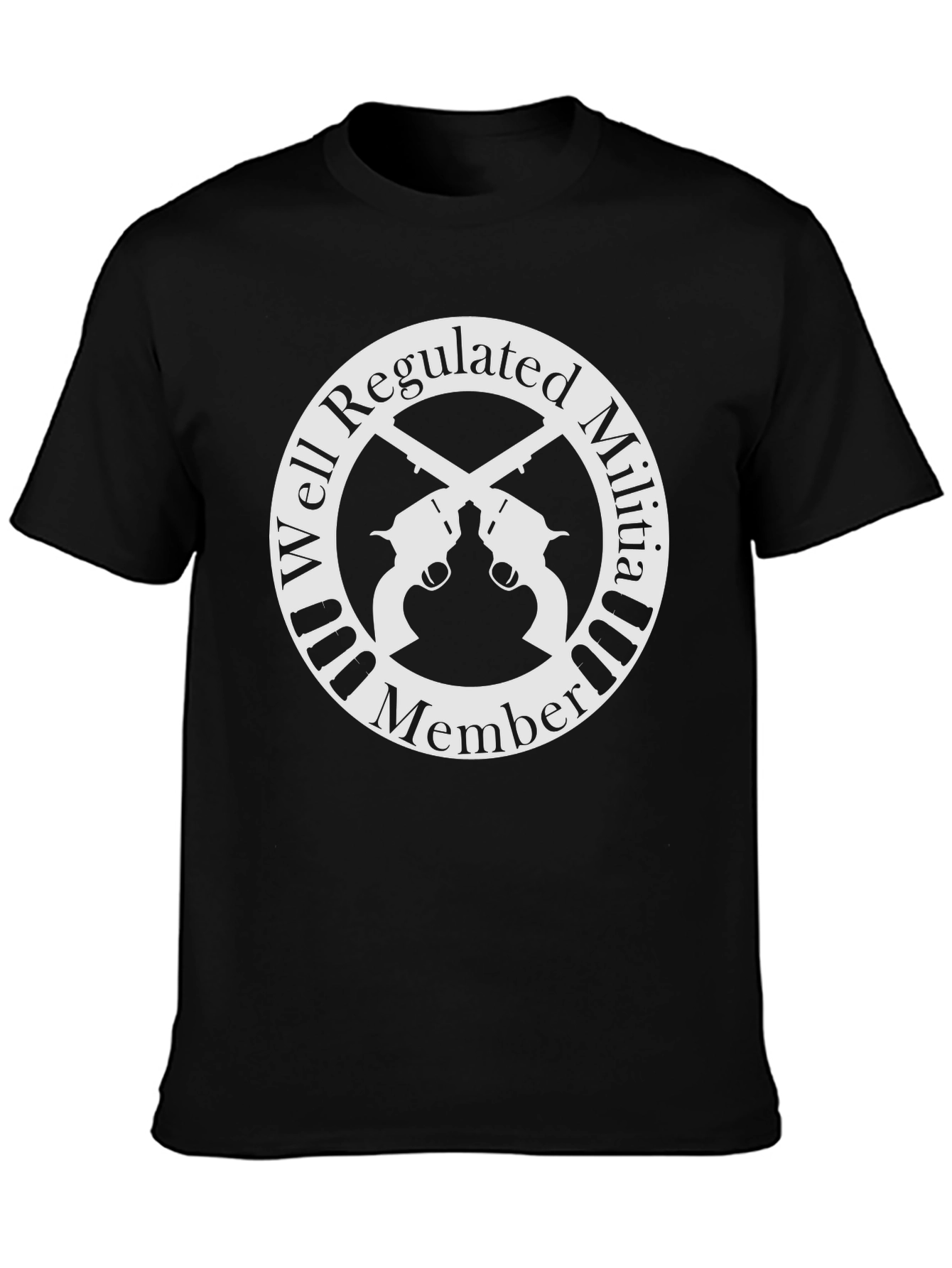 Well Regulated Militia Member T-Shirt
