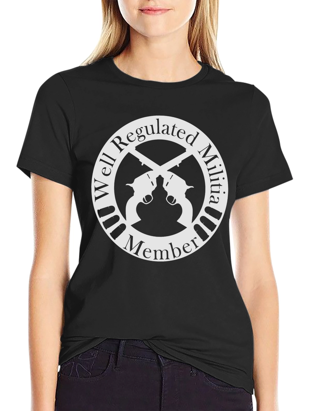 Well Regulated Militia Member T-Shirt