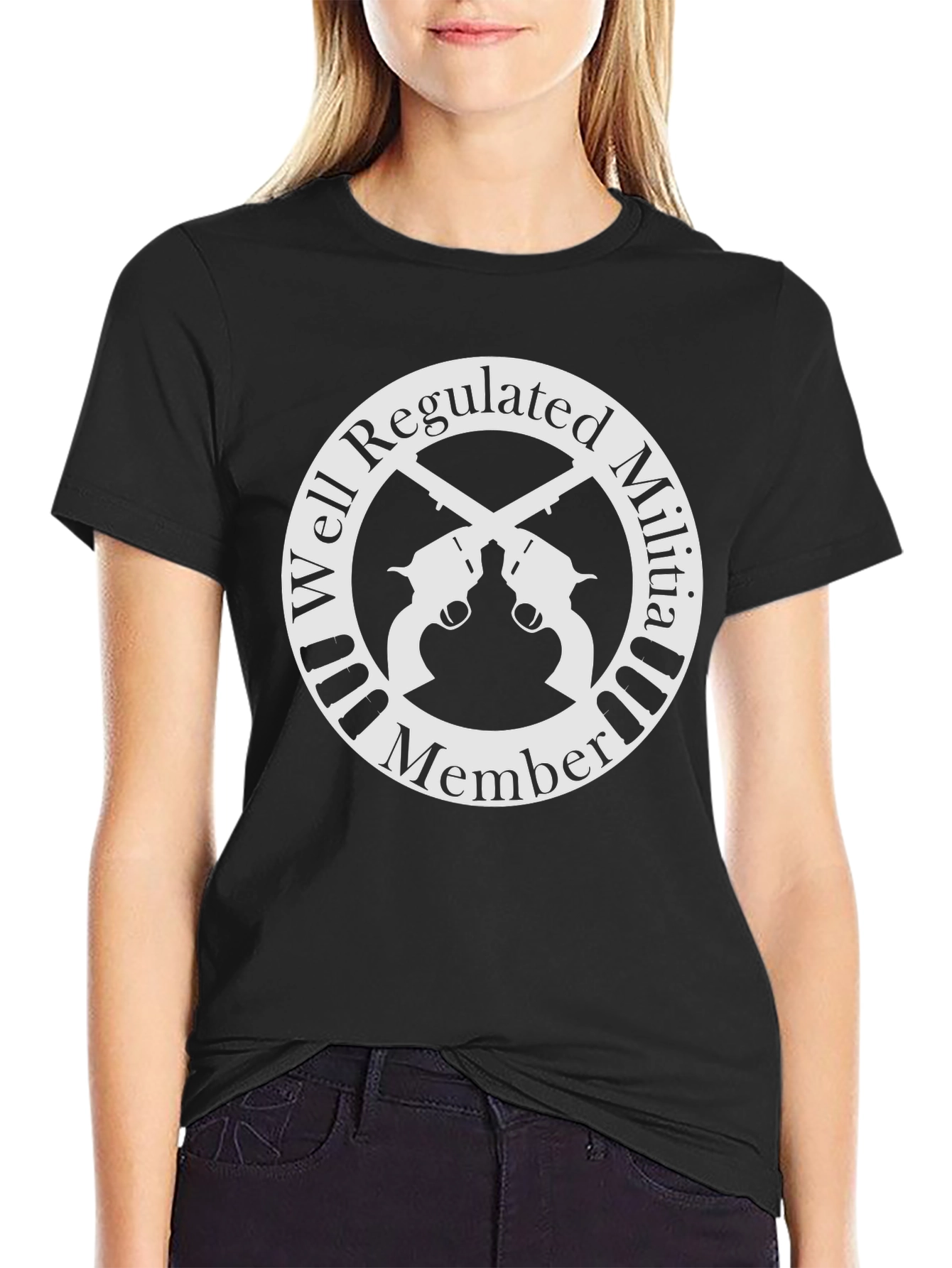Well Regulated Militia Member T-Shirt