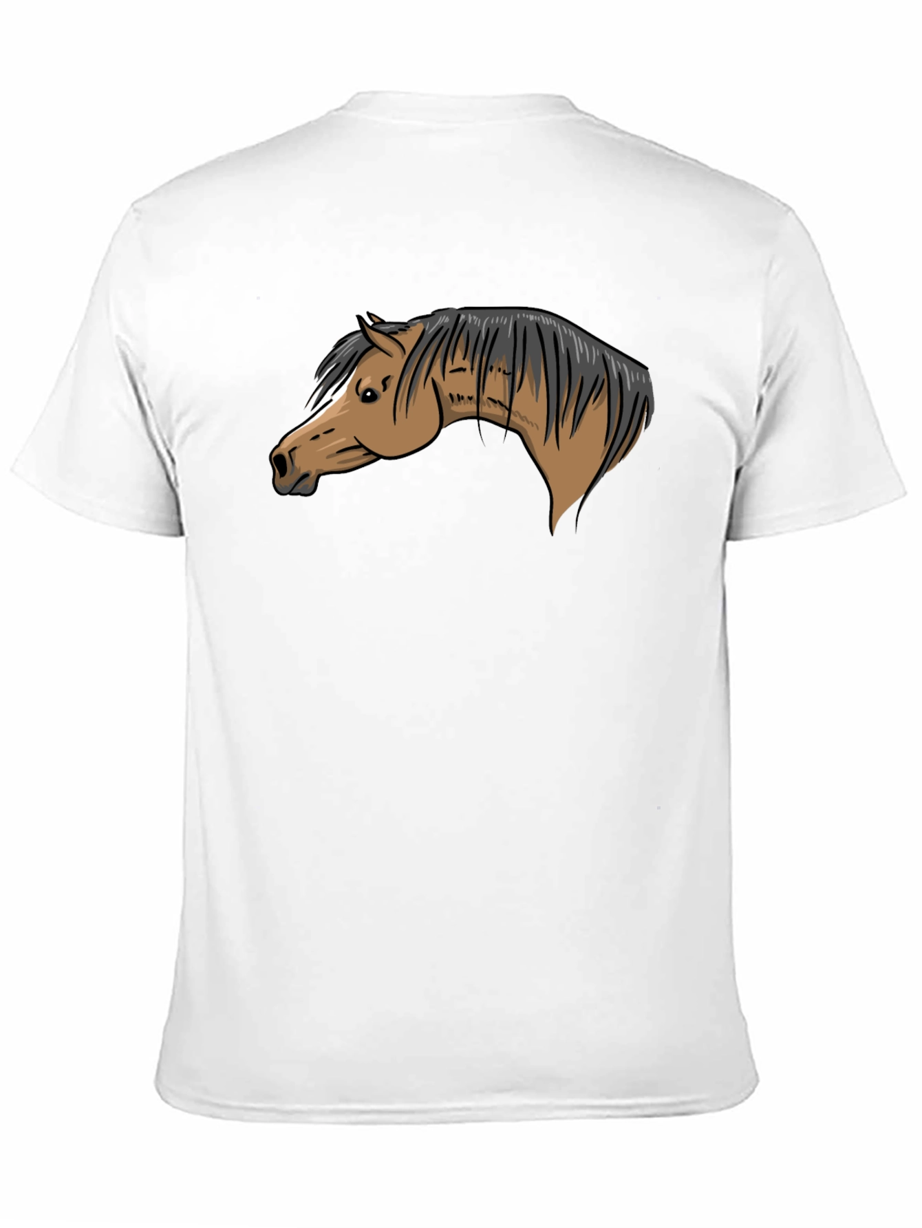Black Horse Graphic T-Shirt