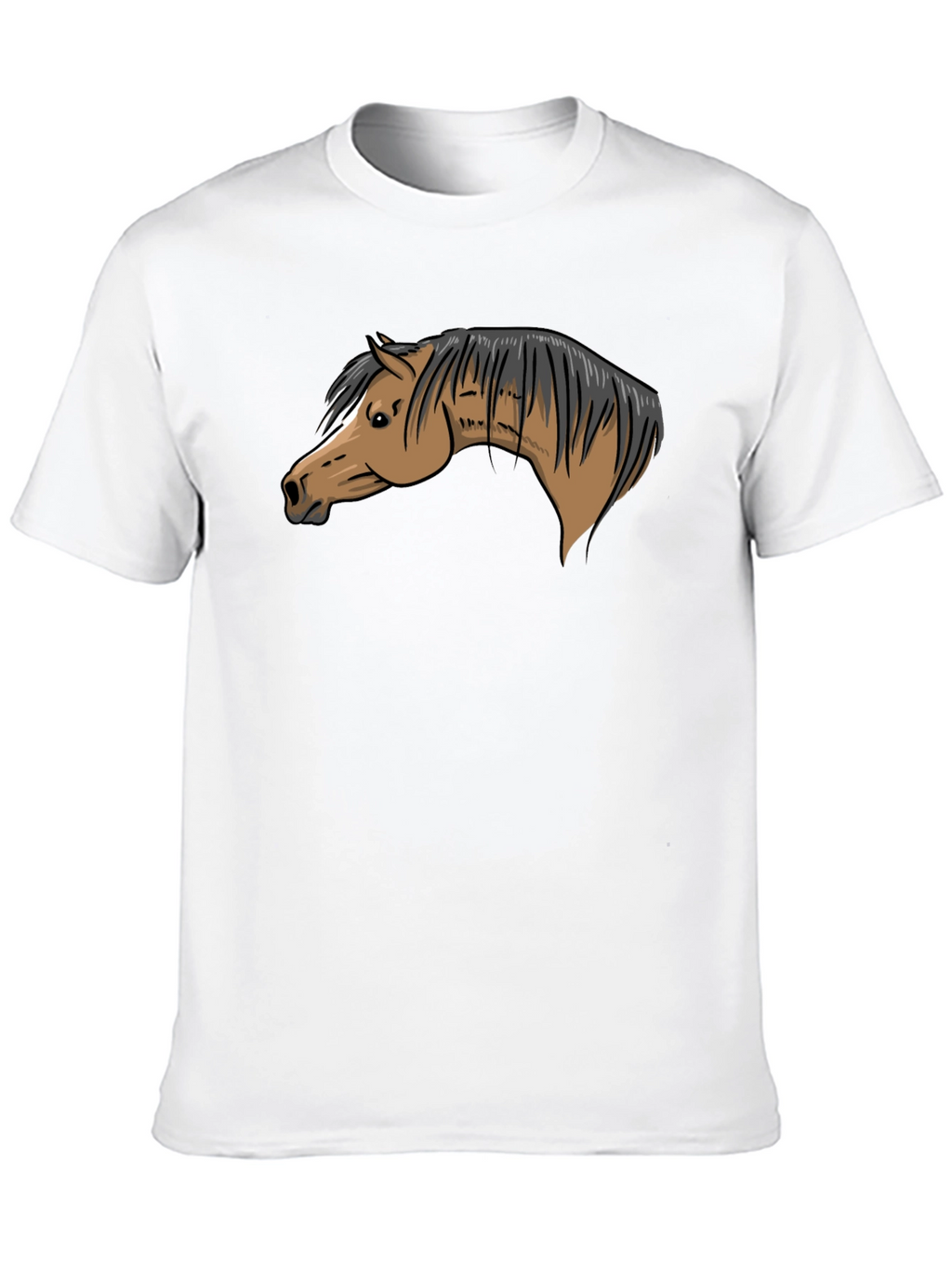 Black Horse Graphic T-Shirt