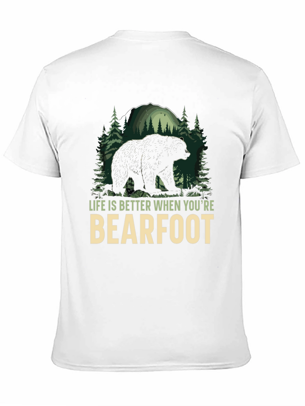 Bearfoot Adventure T-Shirt: Life is Better Outdoors
