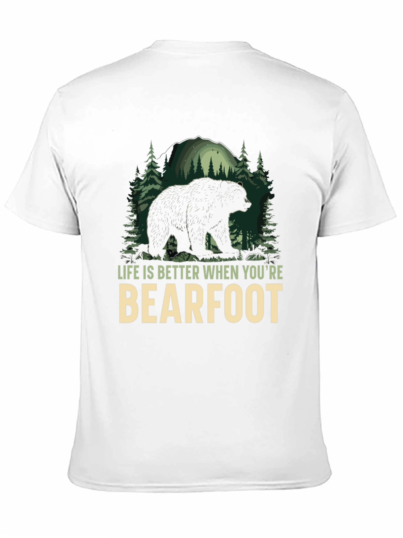 Bearfoot Adventure T-Shirt: Life is Better Outdoors