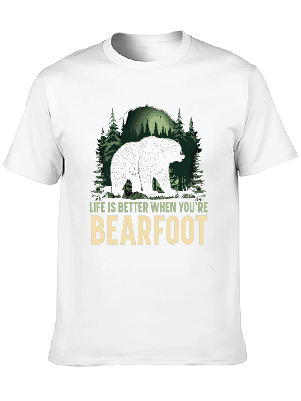 Bearfoot Adventure T-Shirt: Life is Better Outdoors