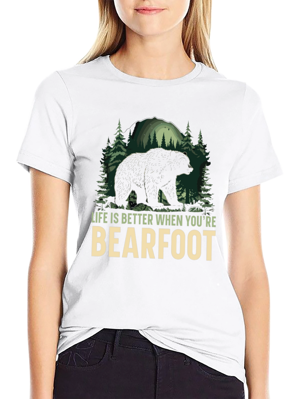 Bearfoot Adventure T-Shirt: Life is Better Outdoors