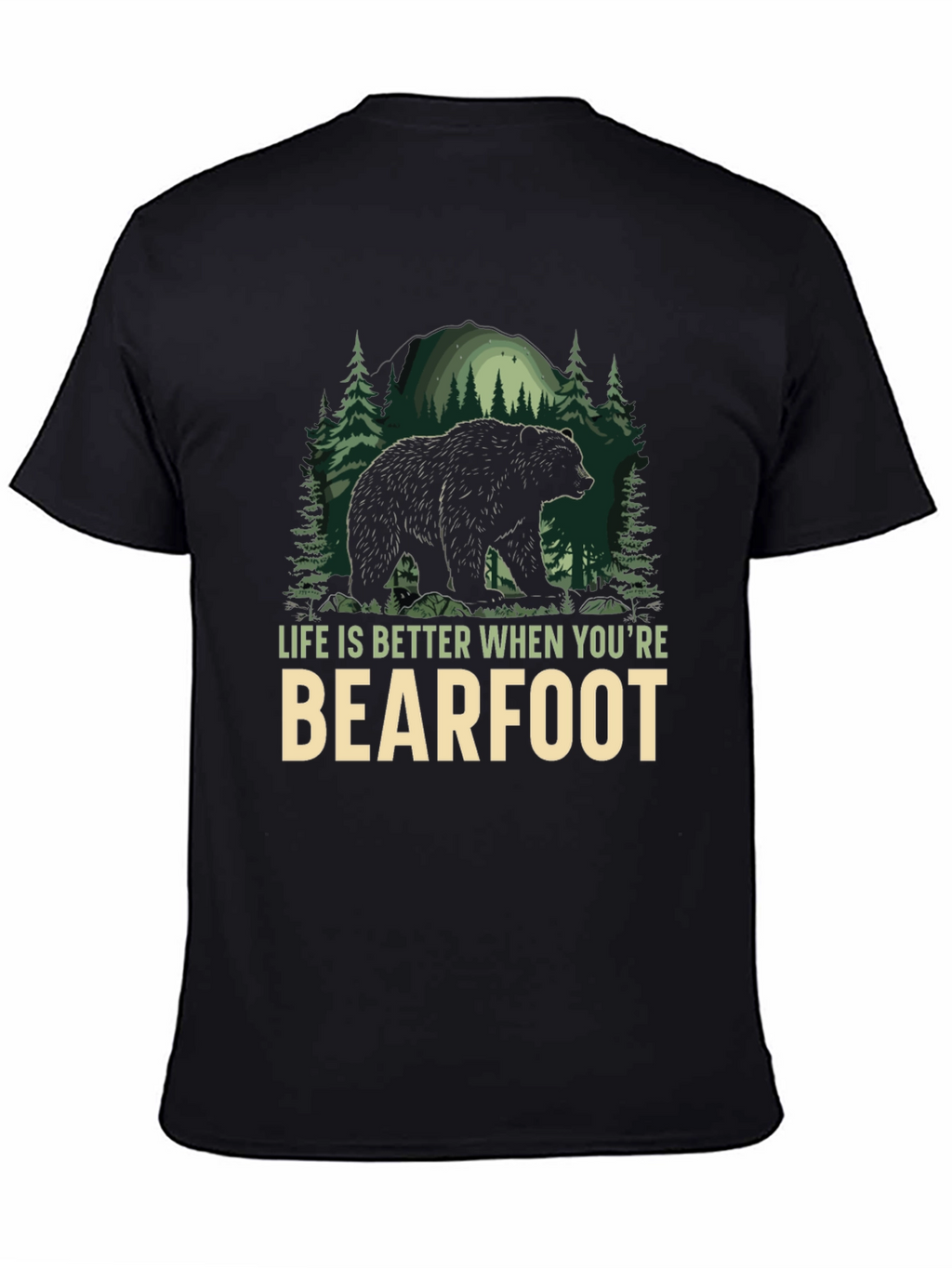 Bearfoot Adventure T-Shirt: Life is Better Outdoors