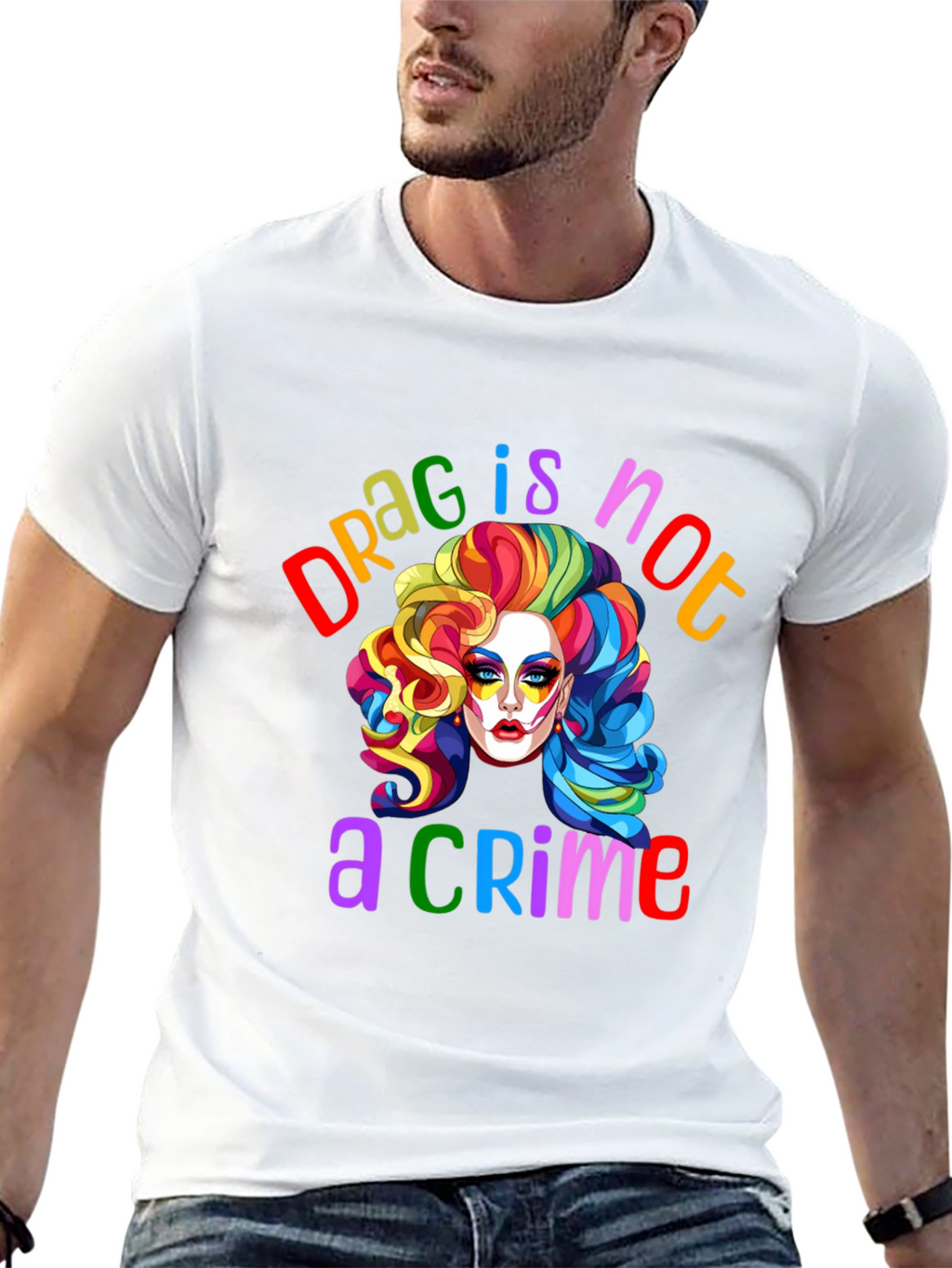 Drag Is Not a Crime Graphic T-Shirt