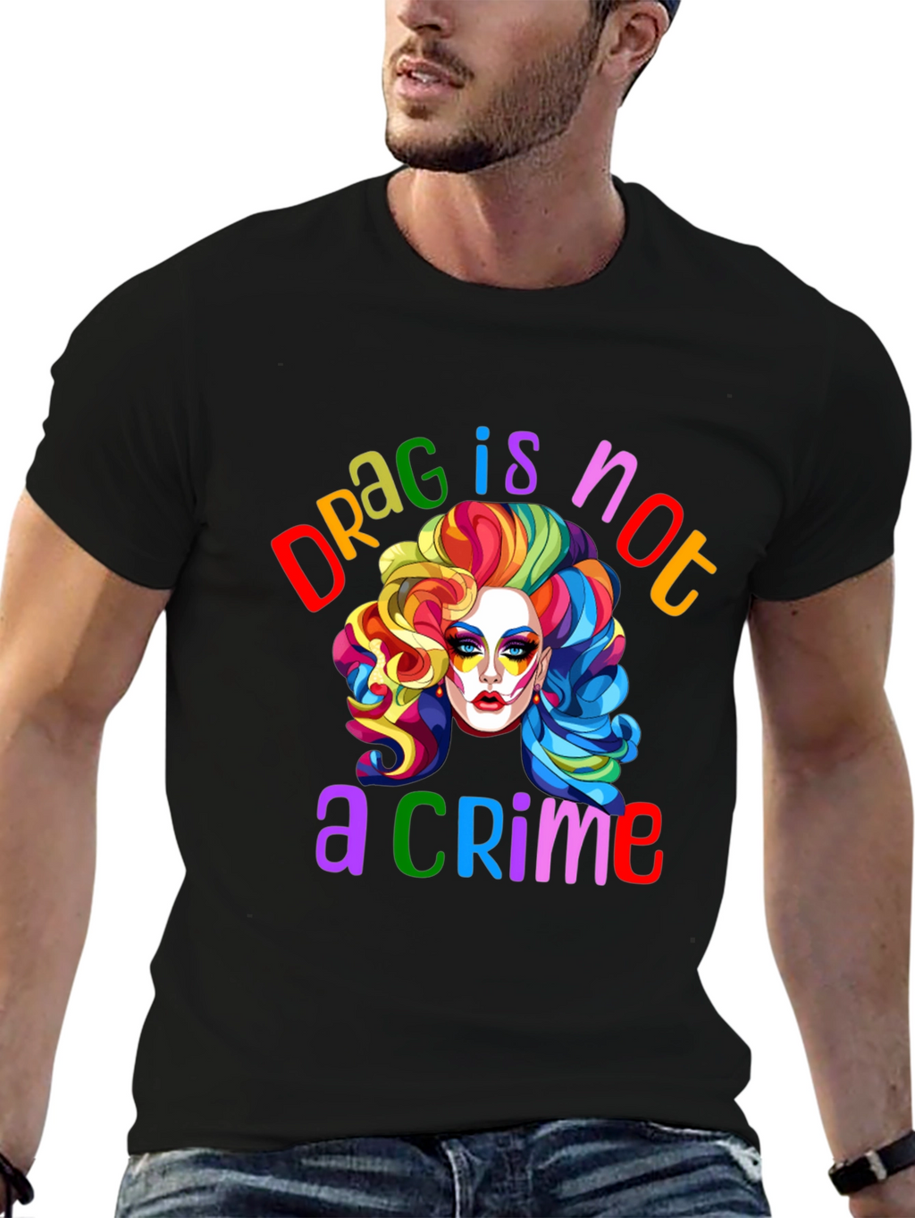 Drag Is Not a Crime Graphic T-Shirt