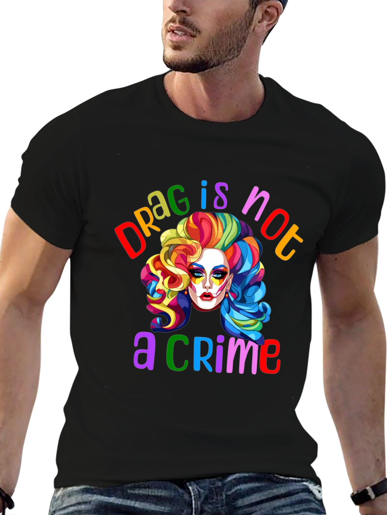 Drag Is Not a Crime Graphic T-Shirt