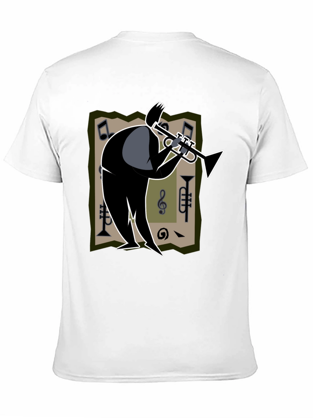 Cool Jazz Trumpet Player Graphic T-Shirt