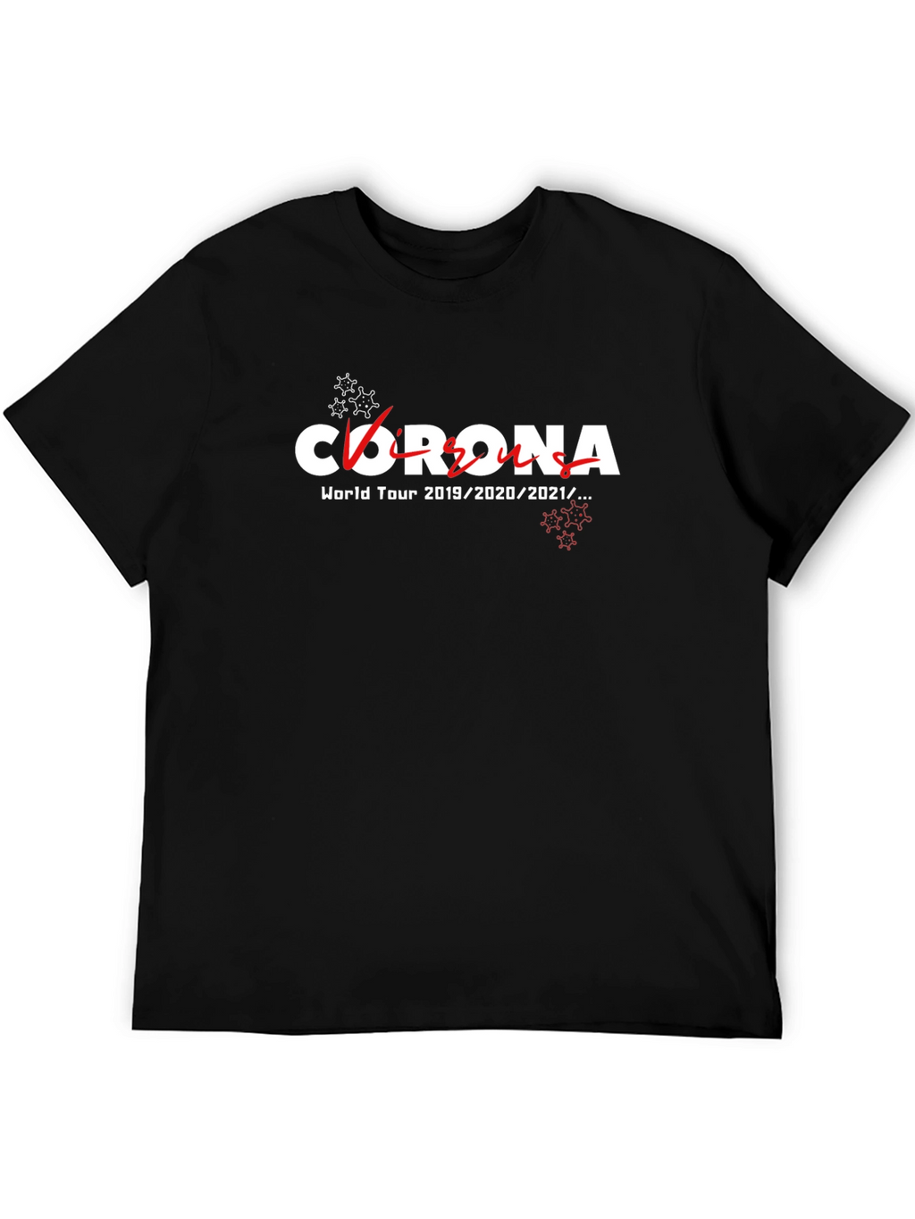 Corona World Tour Black T-Shirt