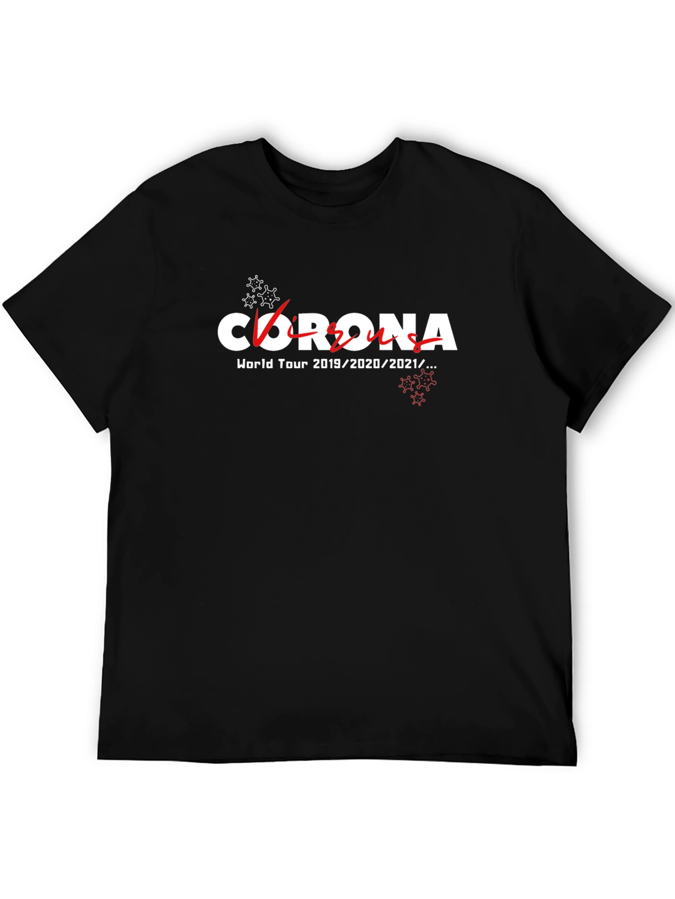 Corona World Tour Black T-Shirt