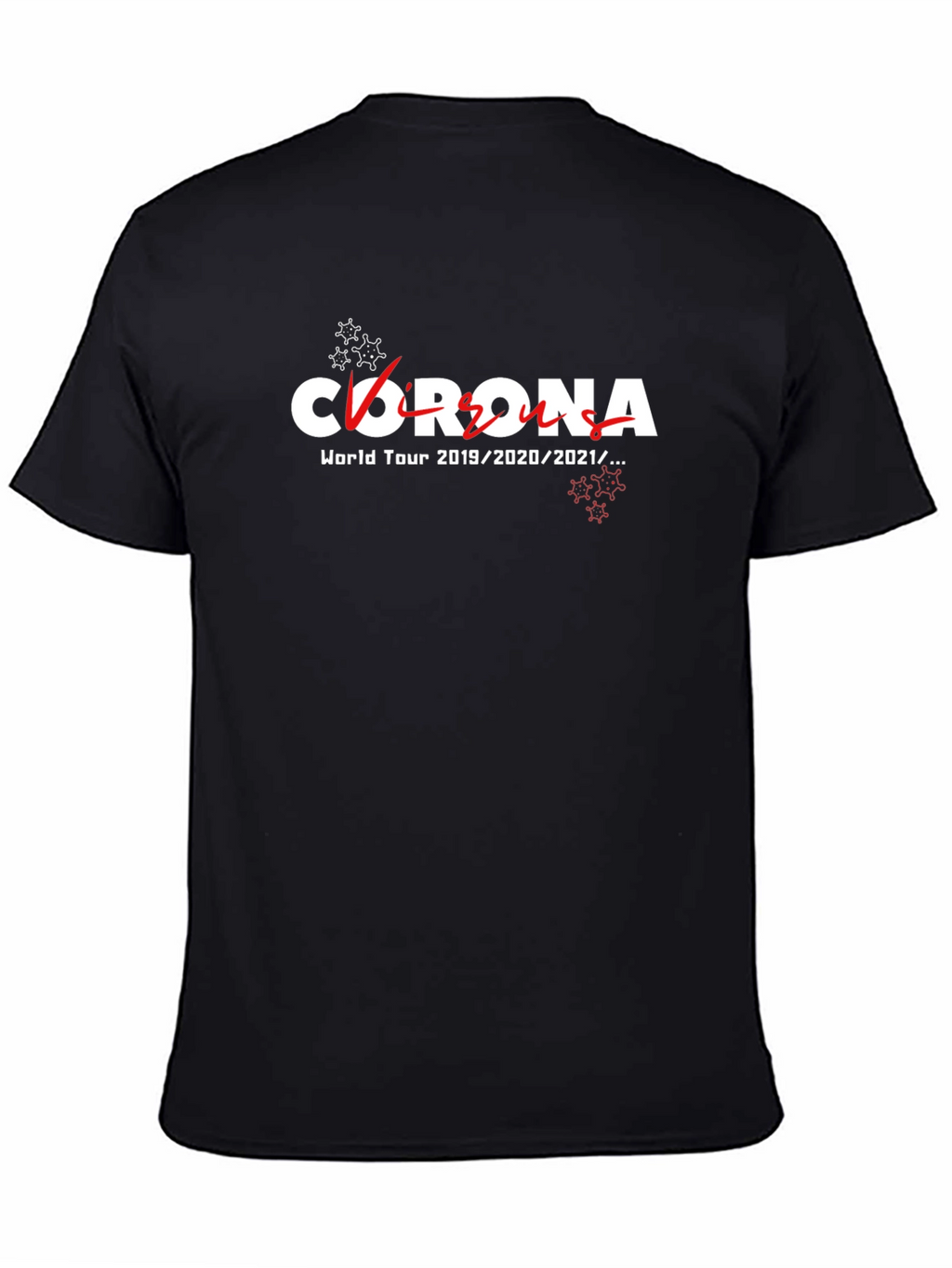 Corona World Tour Black T-Shirt
