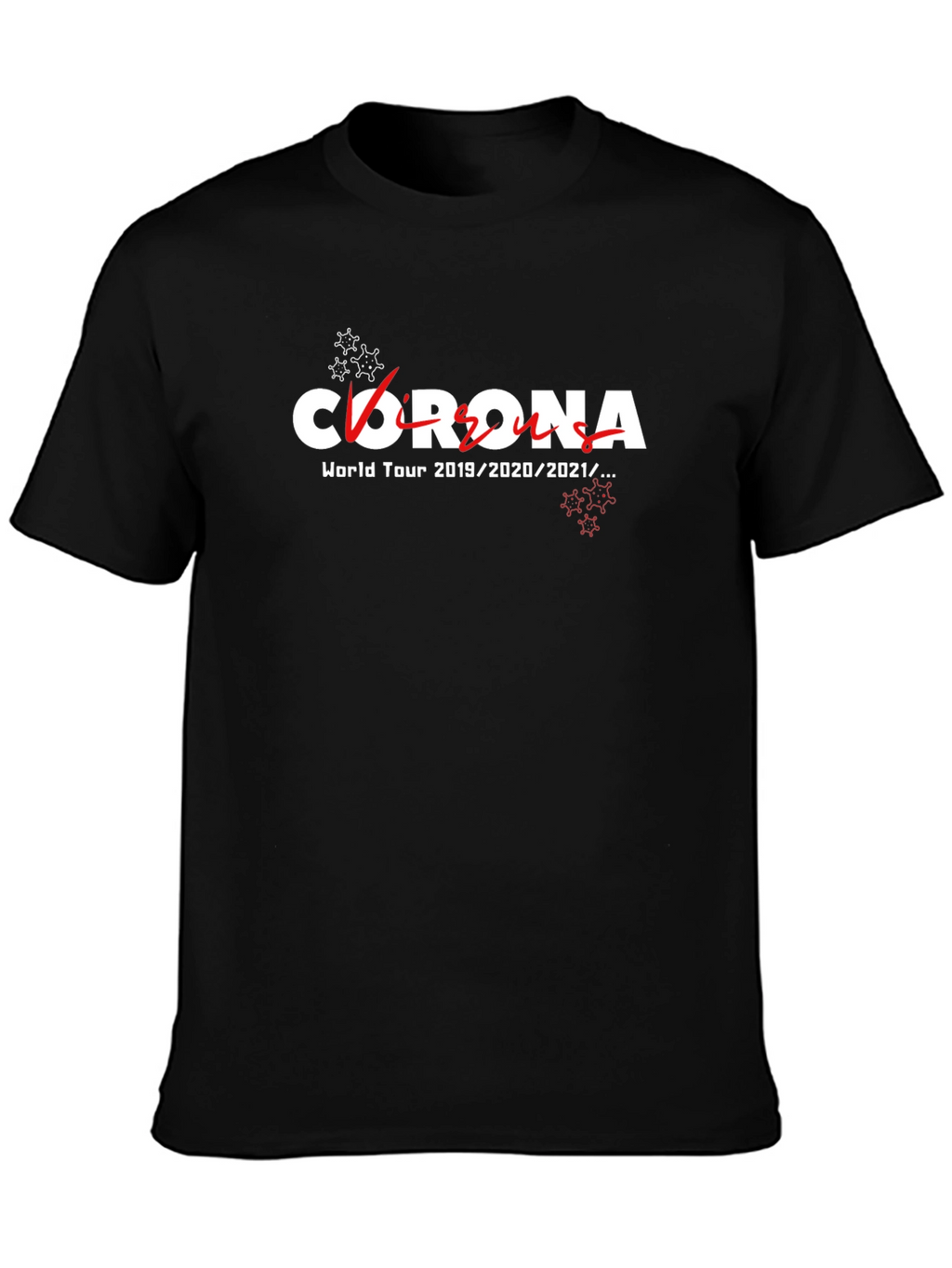 Corona World Tour Black T-Shirt