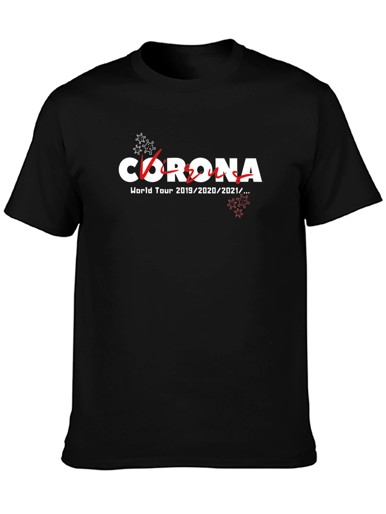 Corona World Tour Black T-Shirt