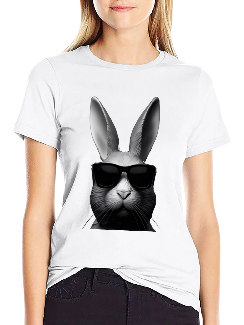 Cool Rabbit Graphic Tee
