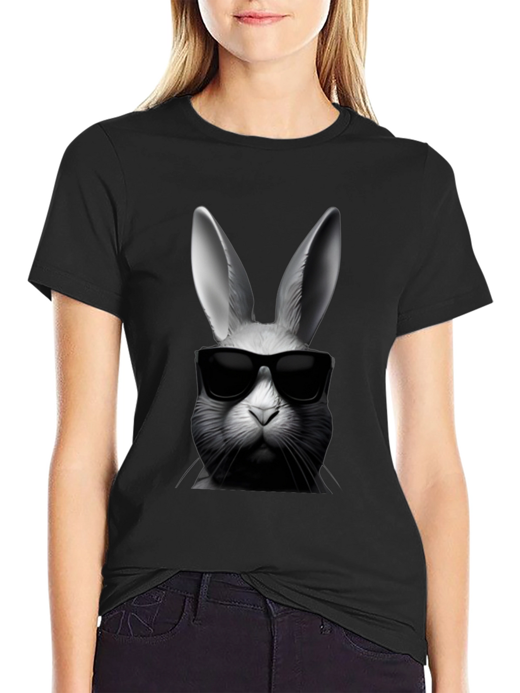 Cool Rabbit Graphic Tee