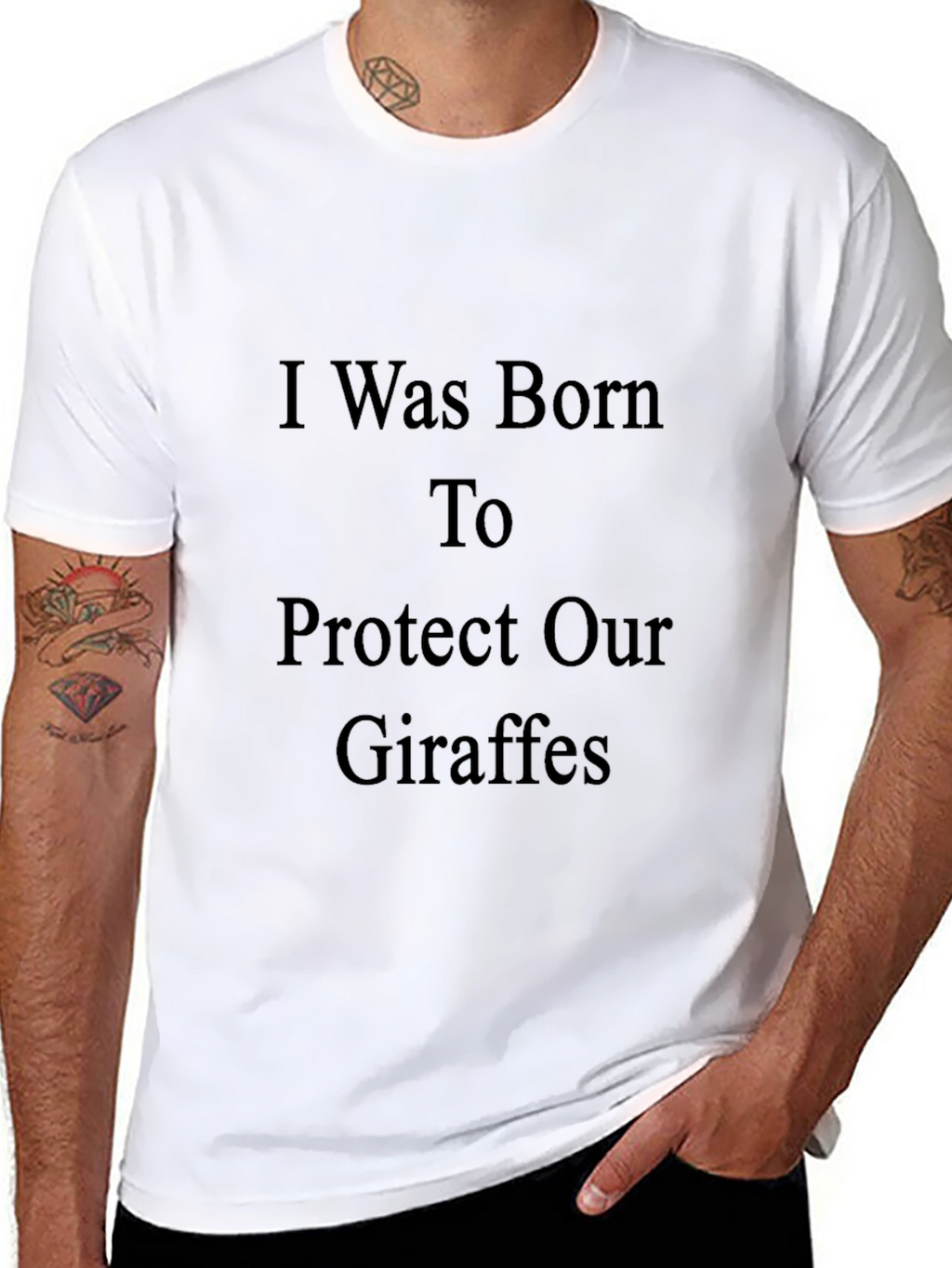 Protect Our Giraffes Graphic Tee