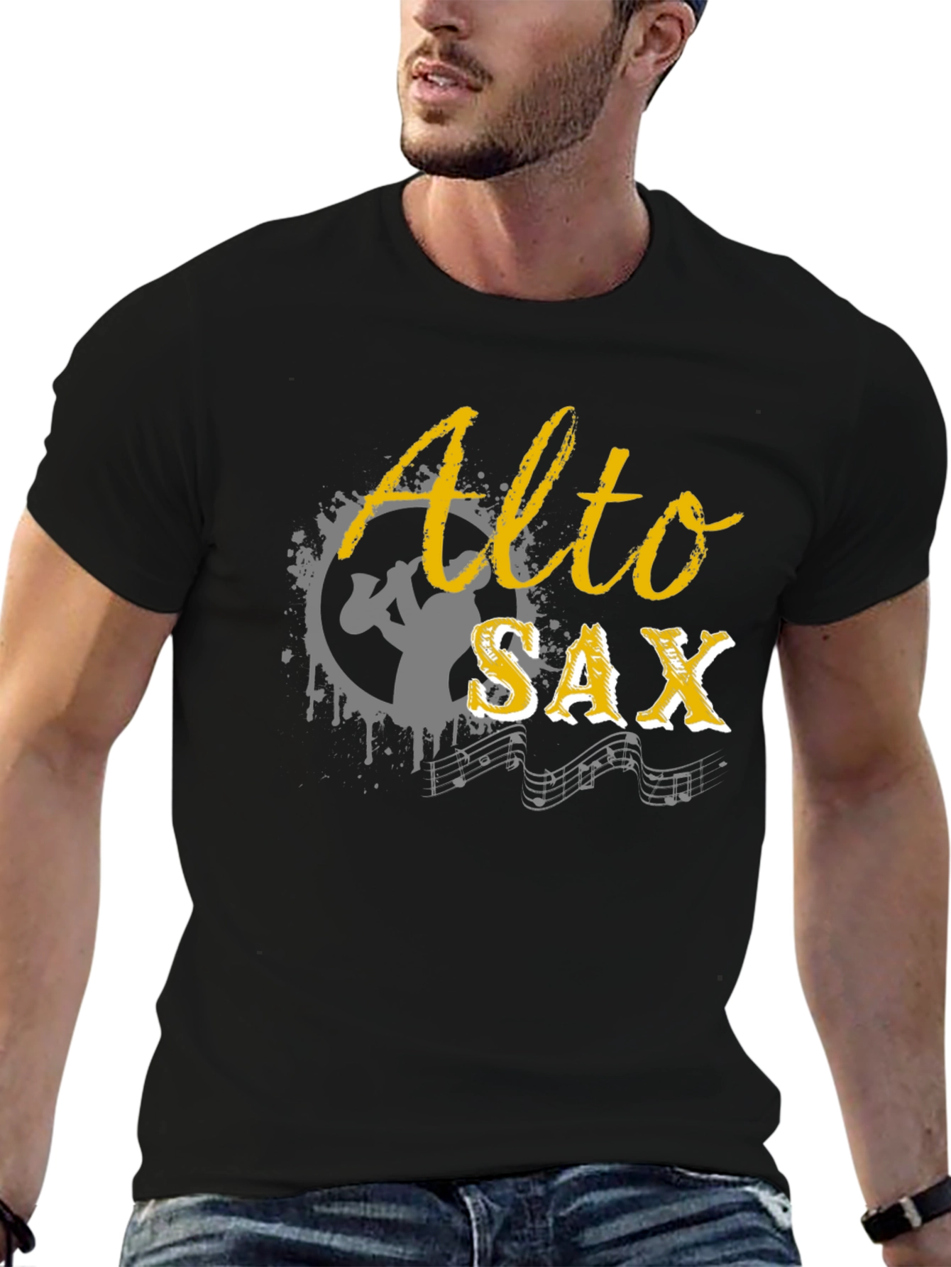 Alto Saxophone T-Shirt Music Tee